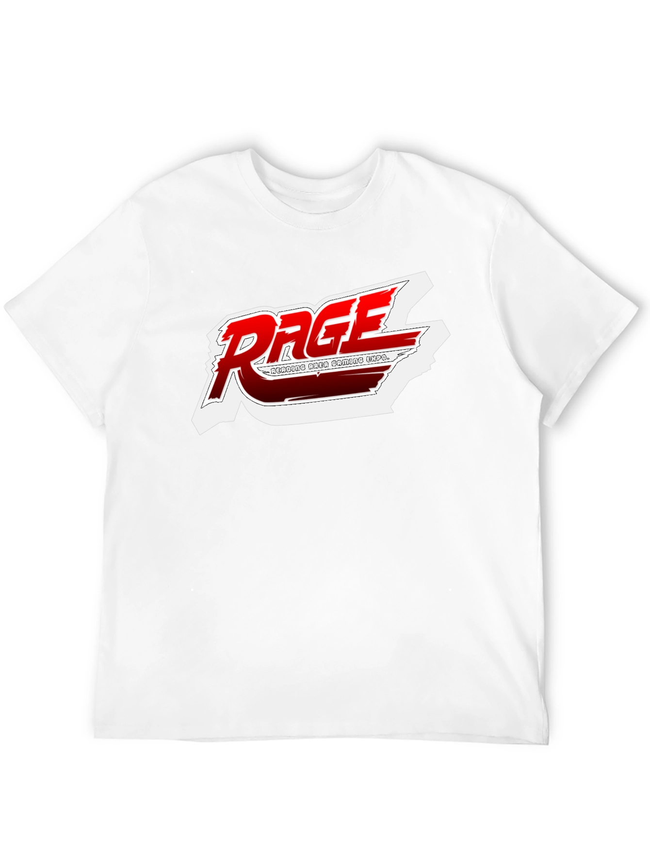 Black Rage Gaming Expo Black T-Shirt view 12