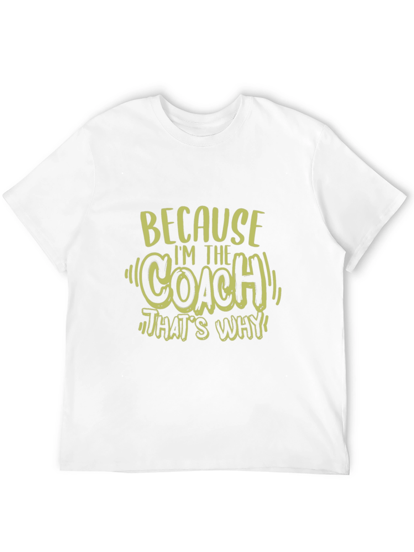 Black Coach T-Shirt: Because I'm The Coach view 12