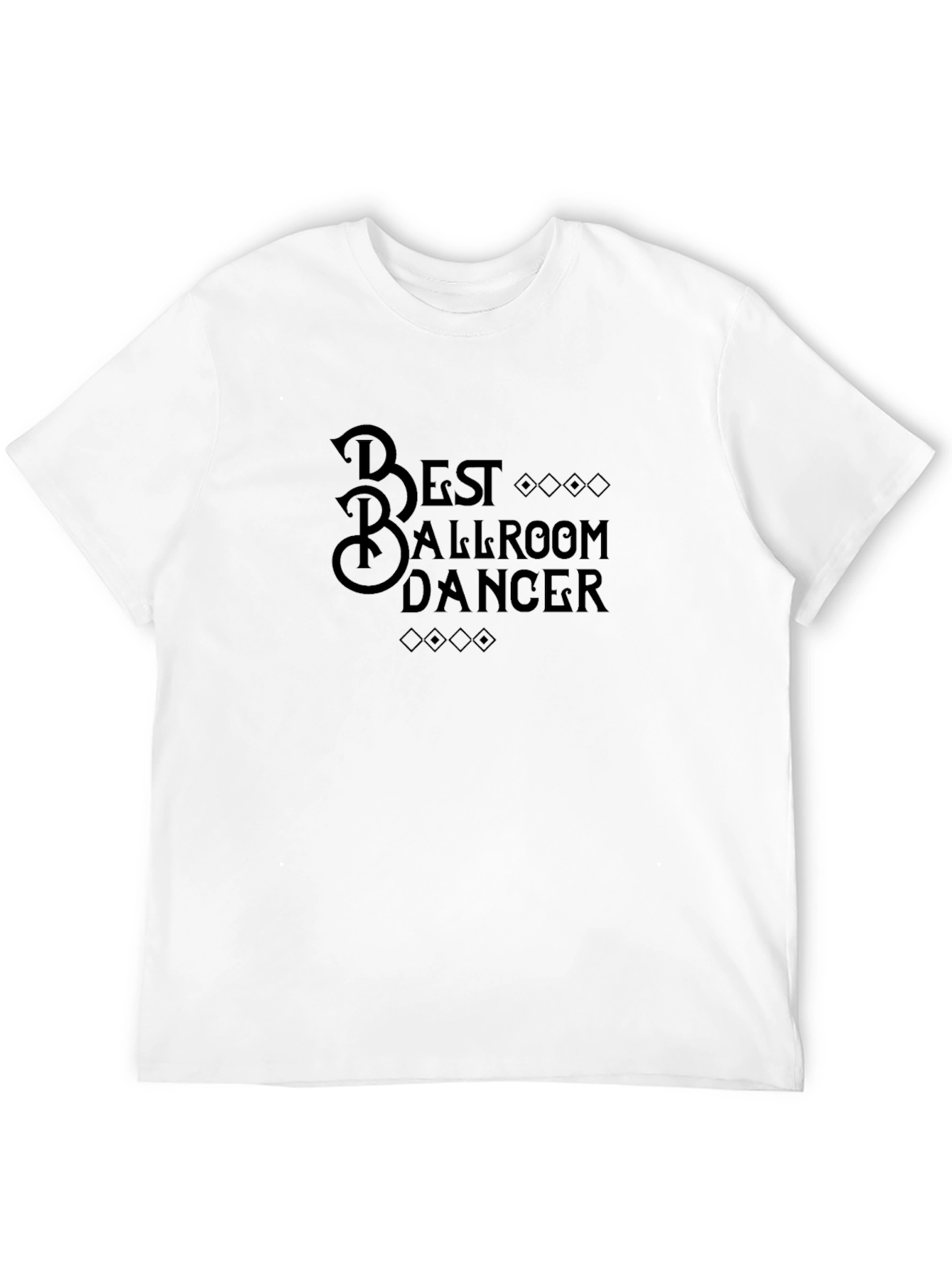 Black Best Ballroom Dancer Graphic T-Shirt view 12