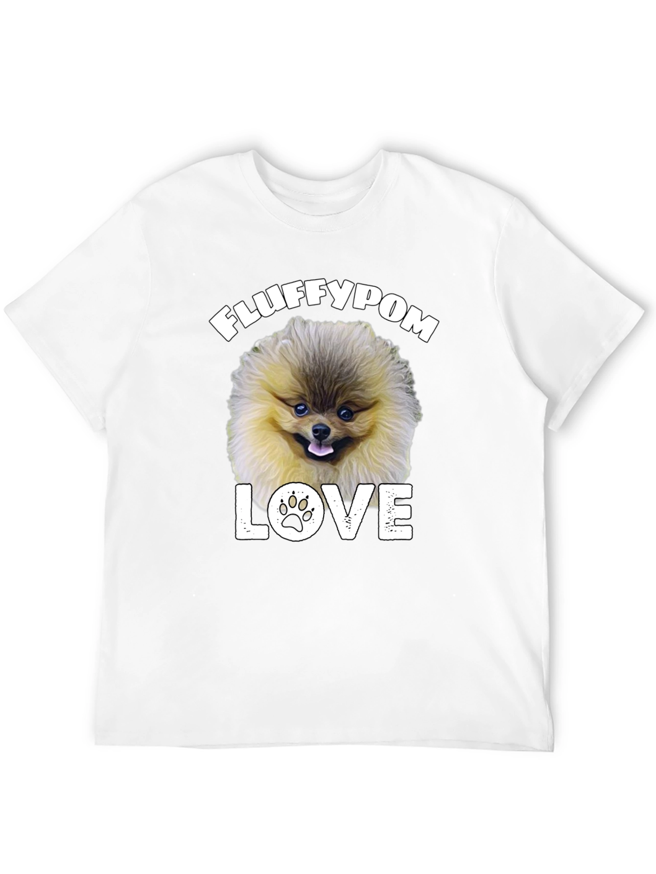 Fluffy Pom Love Graphic Tee - 12