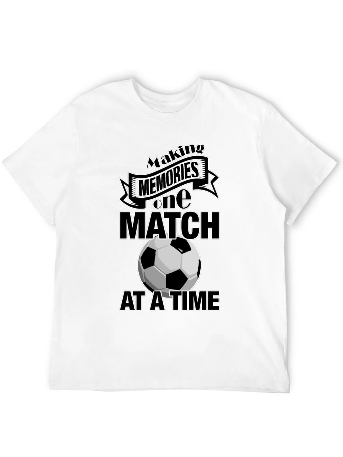 Black Making Memories Soccer Graphic Tee view 12