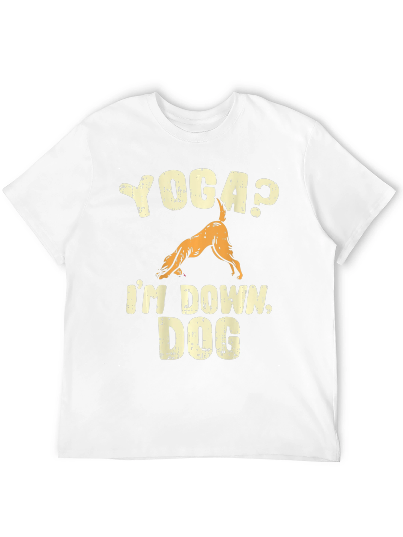 Black Yoga Dog T-Shirt - Downward Dog Pose Funny Tee view 12