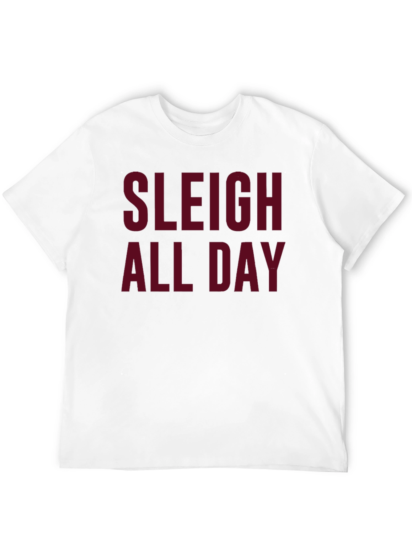 Black Sleigh All Day Christmas Graphic Tee view 12