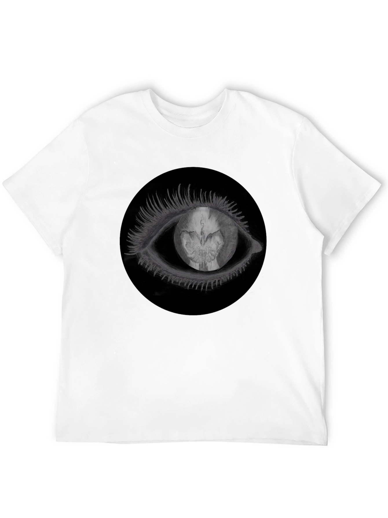 Black Eye See You T-Shirt - Black Graphic Tee view 12