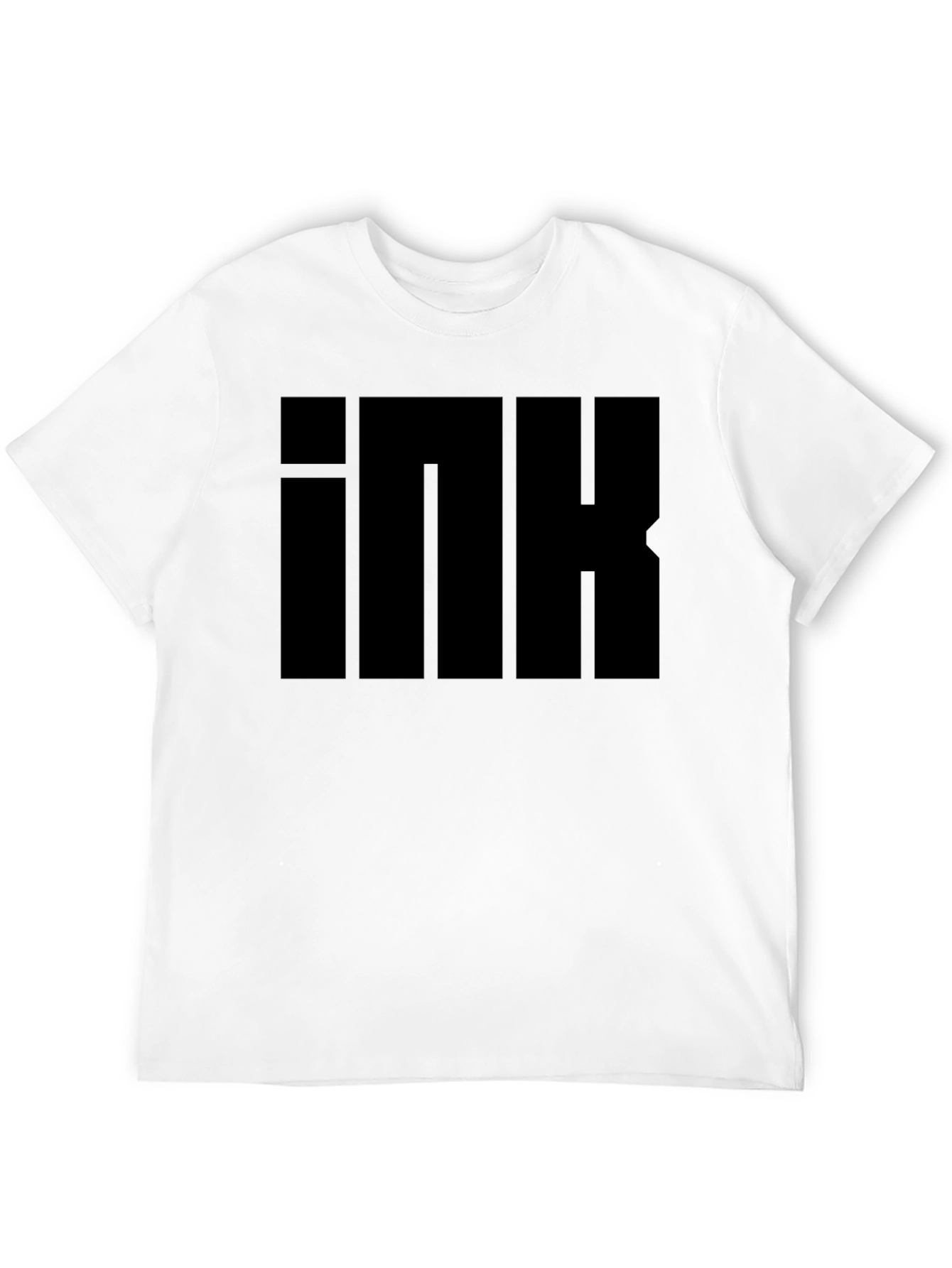 Black Bold Black "INK" Graphic Tee view 12