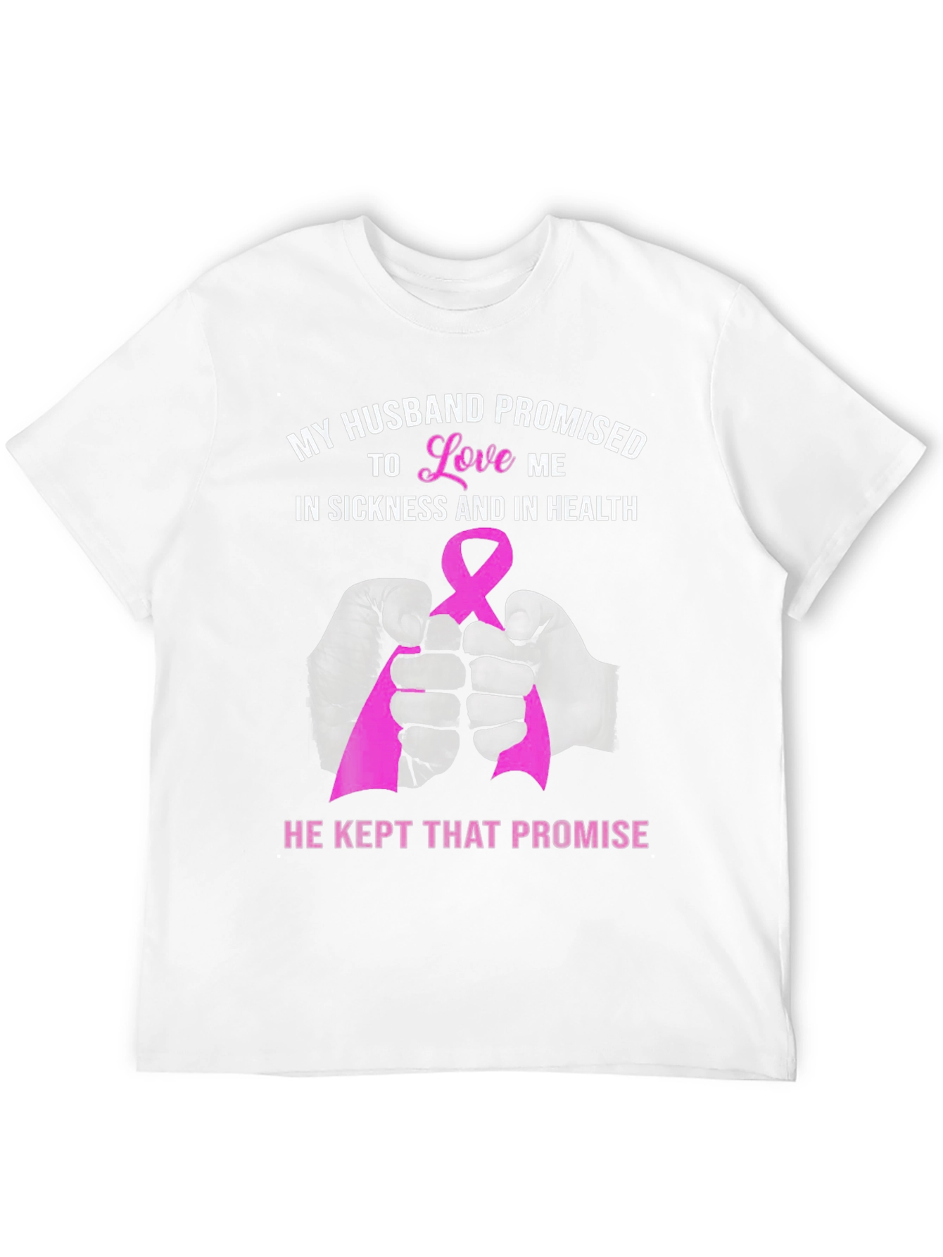 Black Husband Promise T-Shirt - Love & Support Tee view 12