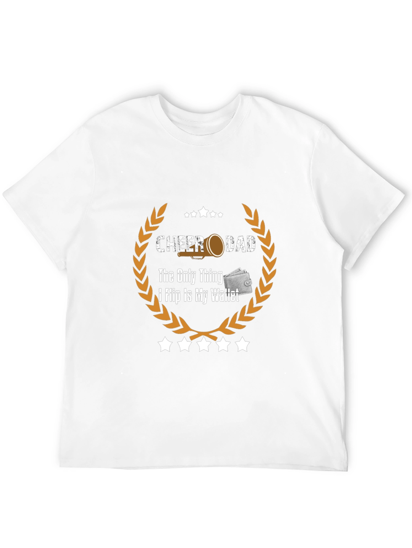 Cheer Dad Wallet Flip T-Shirt - 12