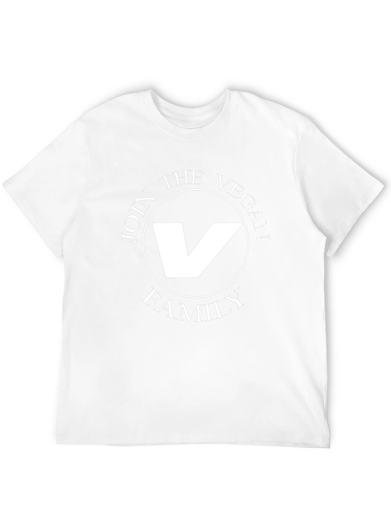 Black Vegan Family Graphic Tee - Black Cotton T-Shirt view 12