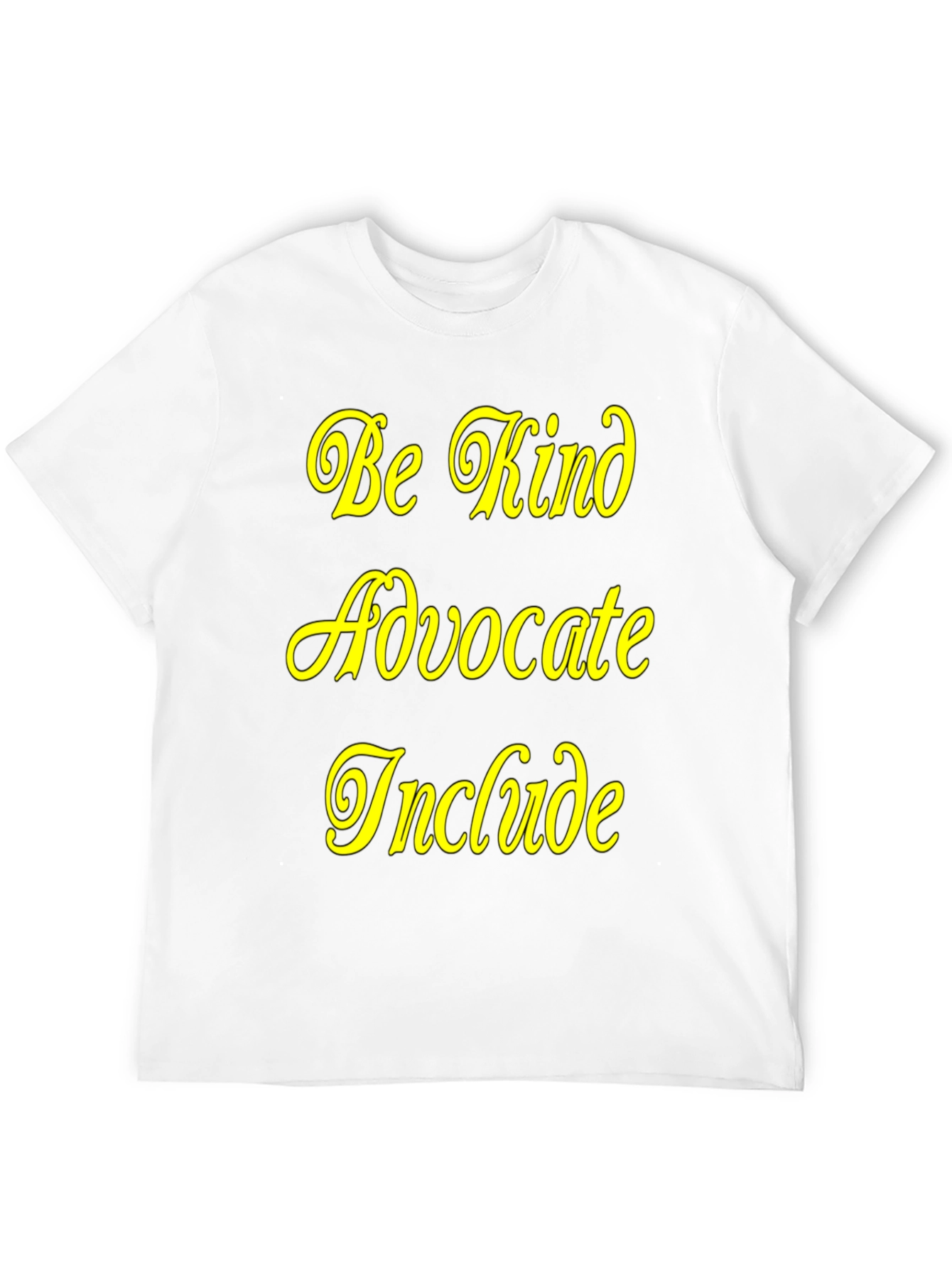 Black Be Kind Advocate Include Black T-Shirt view 12