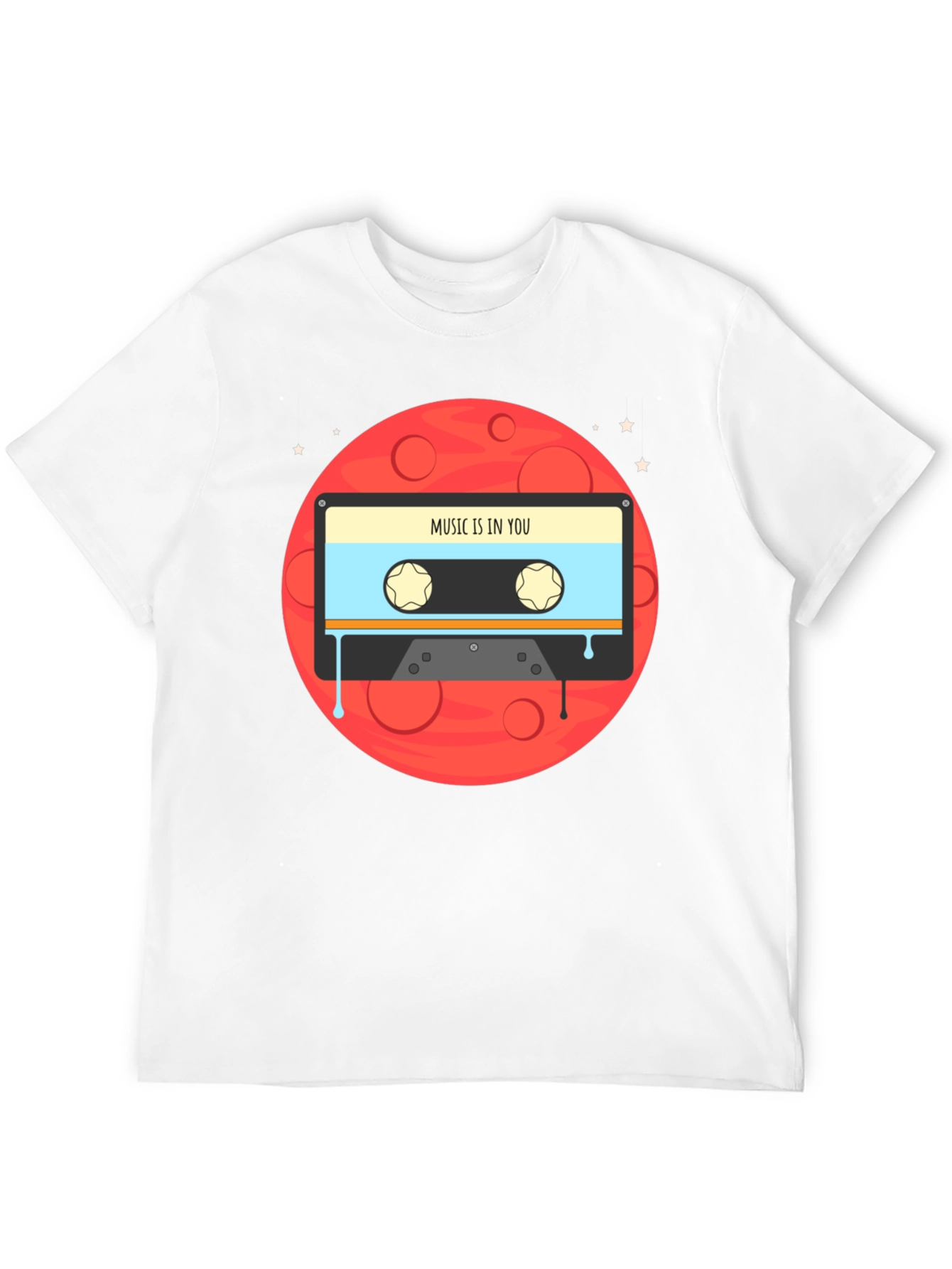 Black Music In You Cassette Graphic Tee view 12