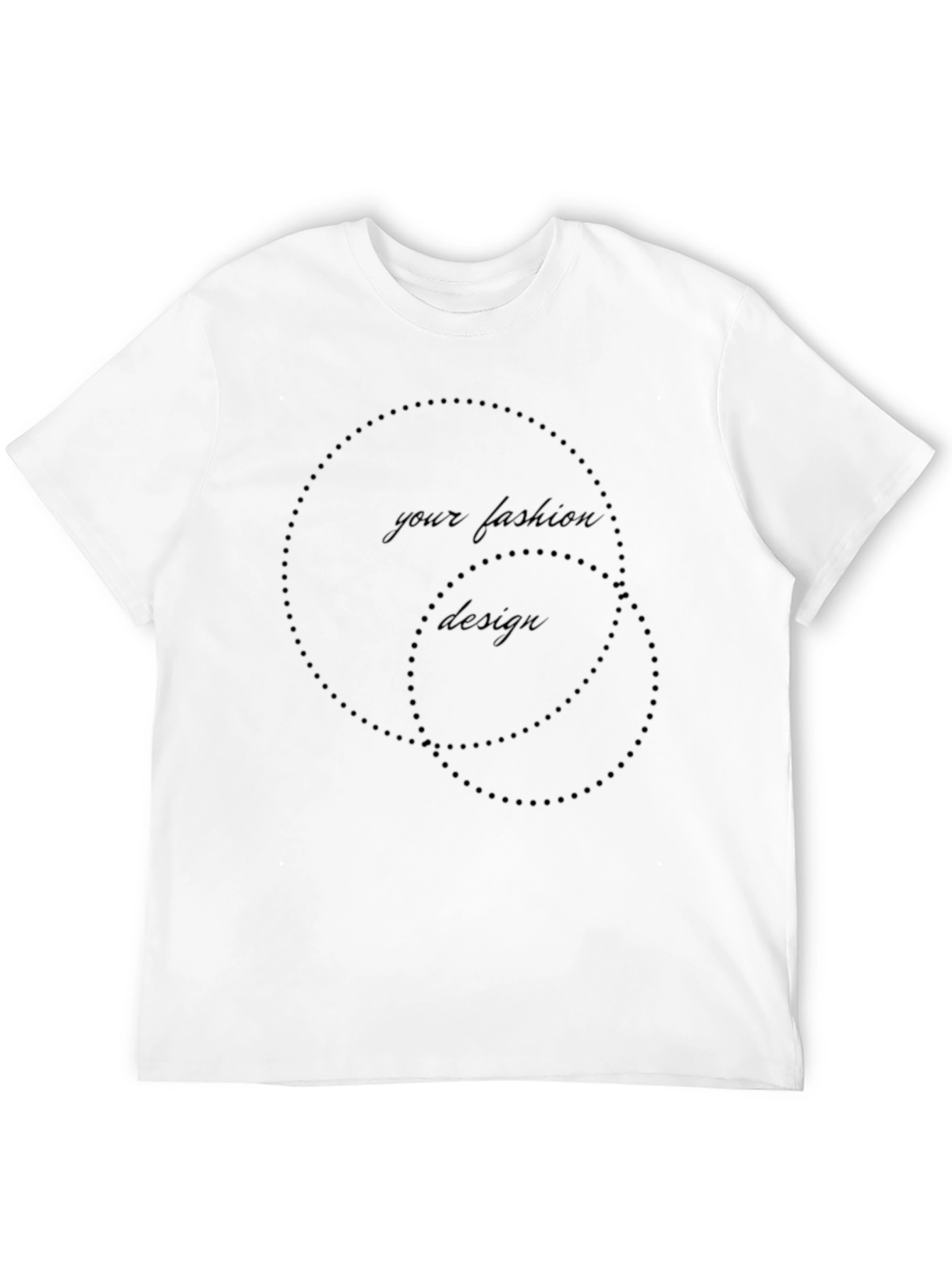 Black Stylish Black Graphic Tee - Your Fashion Design view 12