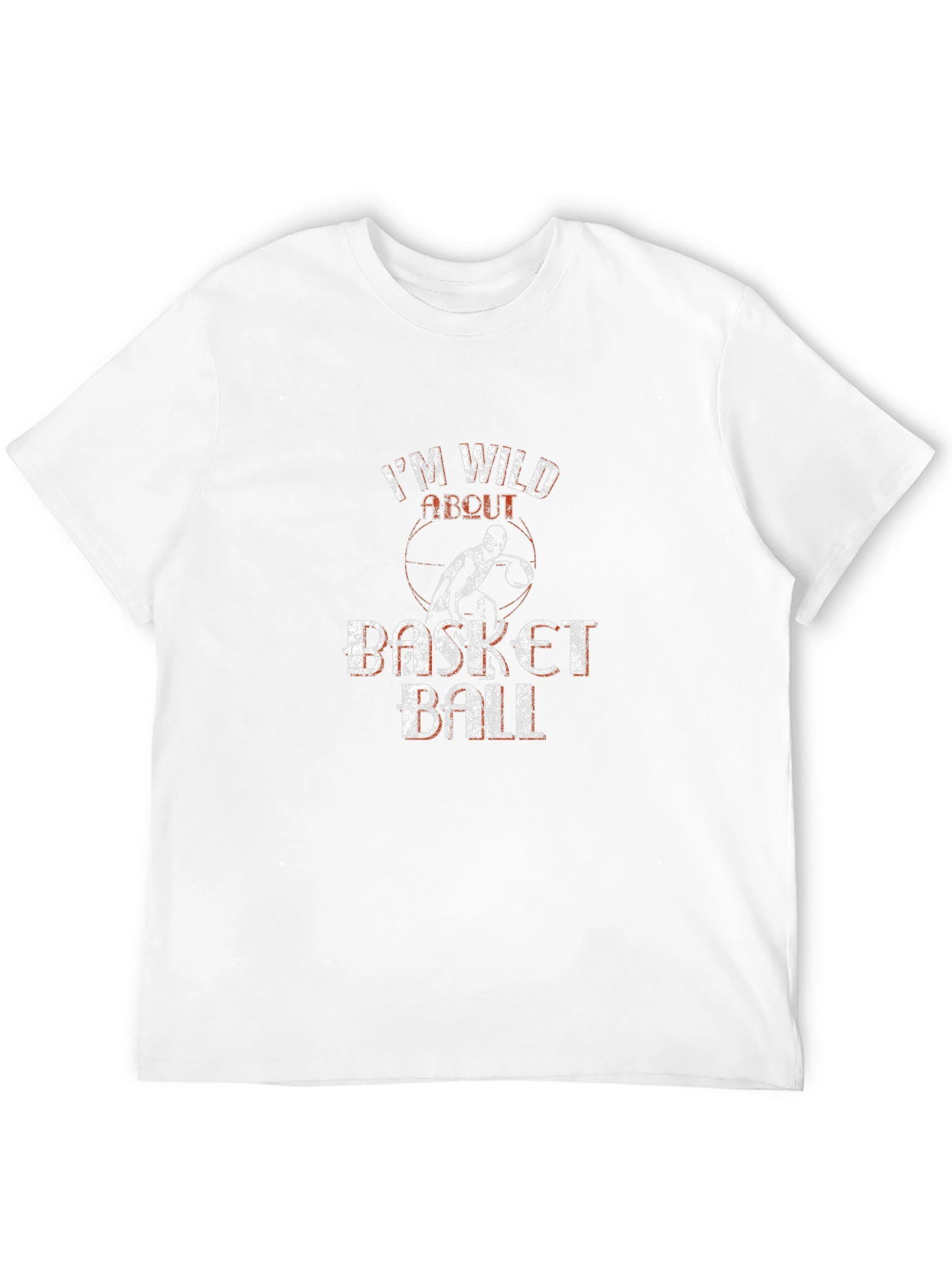 Black I'm Wild About Basketball Graphic Tee view 12
