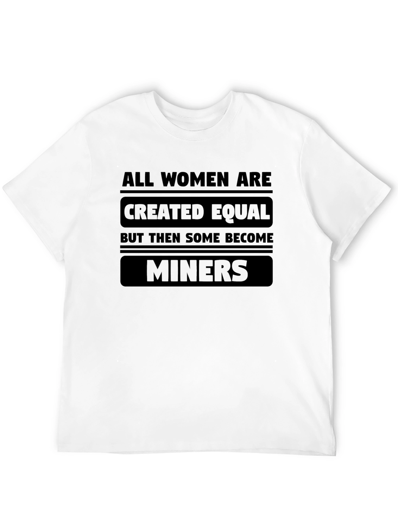 Black Women Miners Graphic T-Shirt - Equality Statement view 12