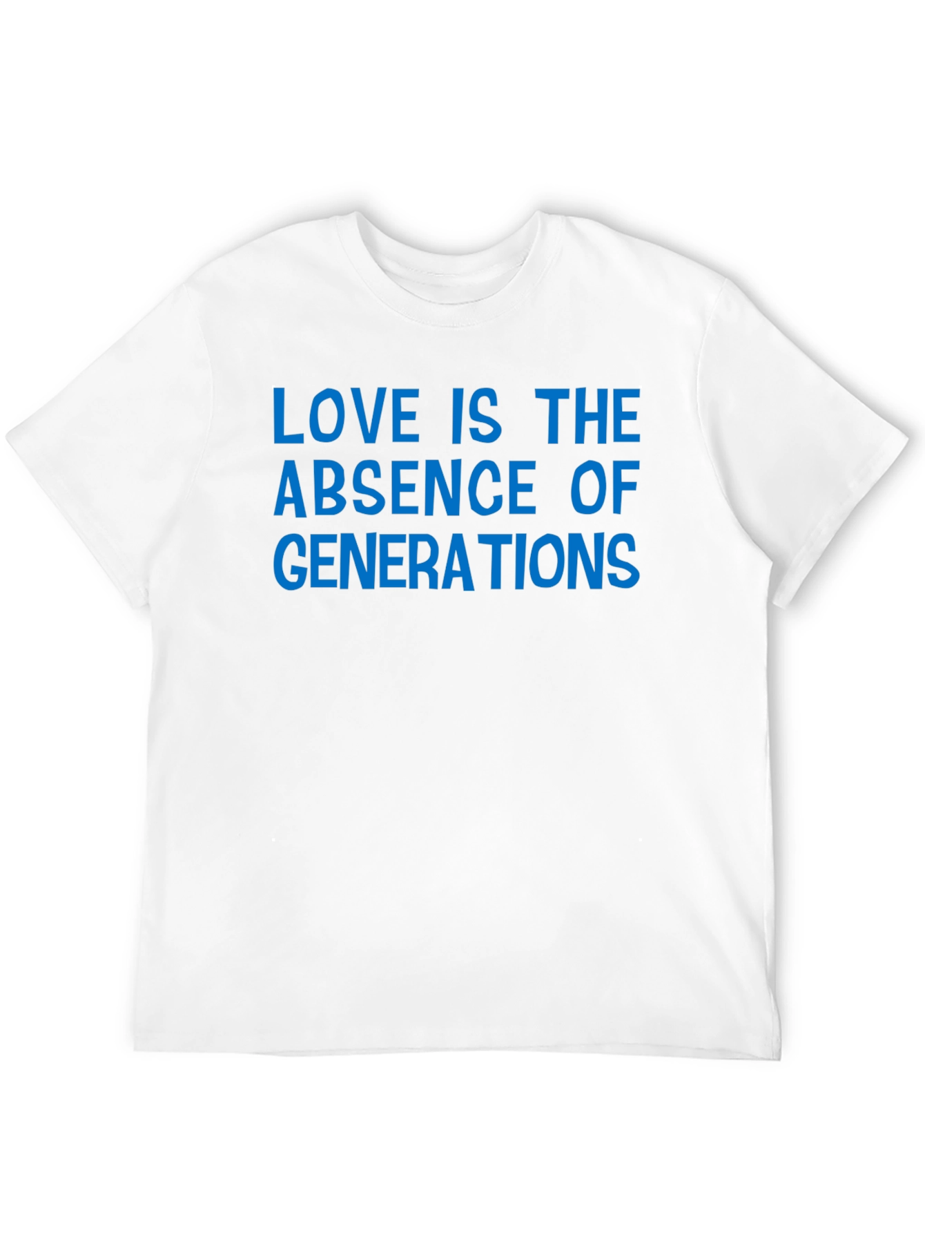 Black Love Absence Generations Blue Graphic Tee view 12
