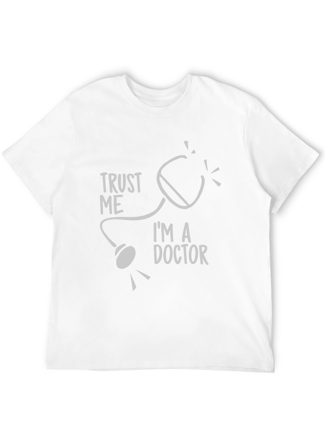 Black Trust Me I'm A Doctor T-Shirt view 12