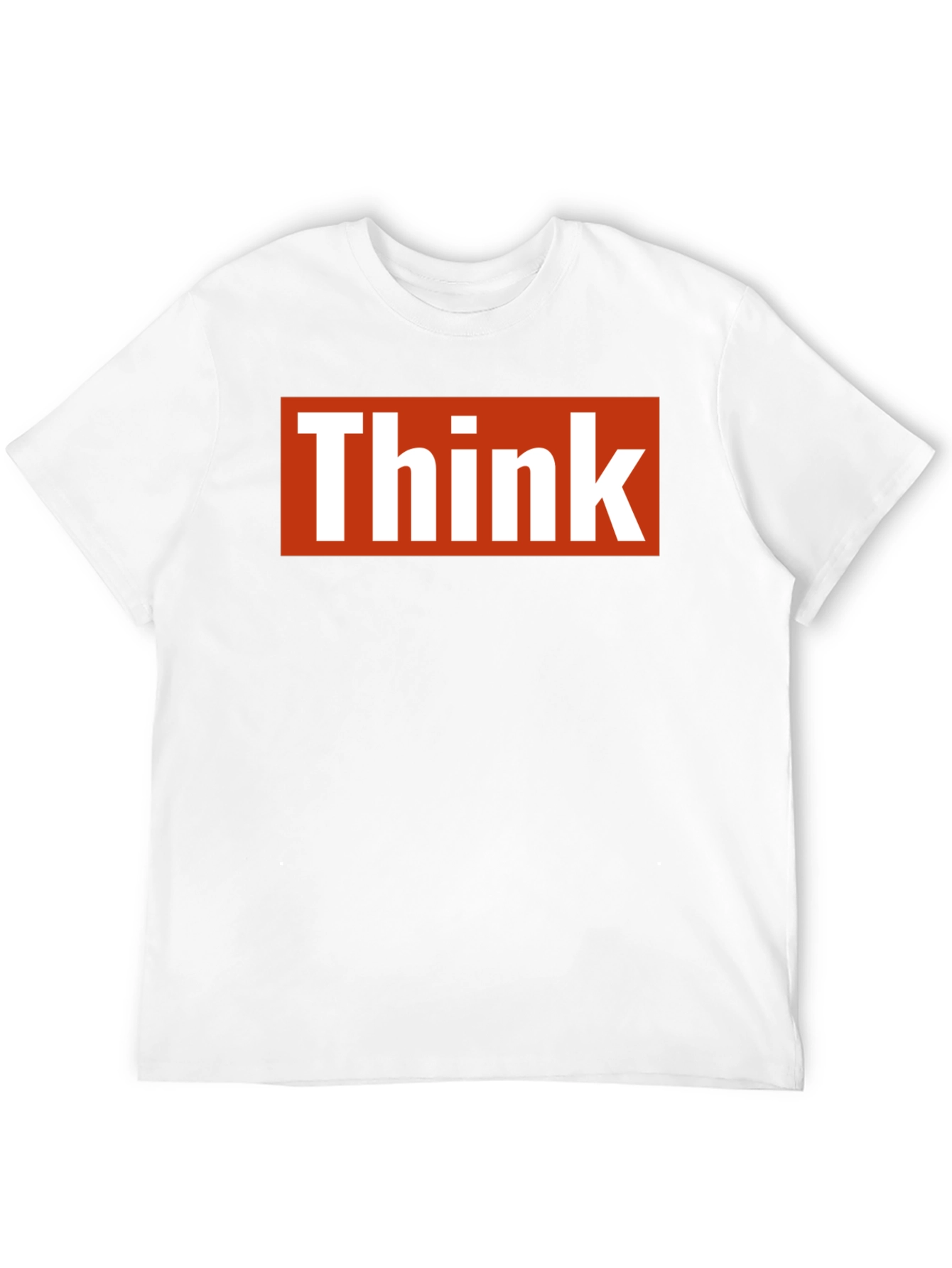 Black Think T-Shirt - Bold Graphic Tee view 12