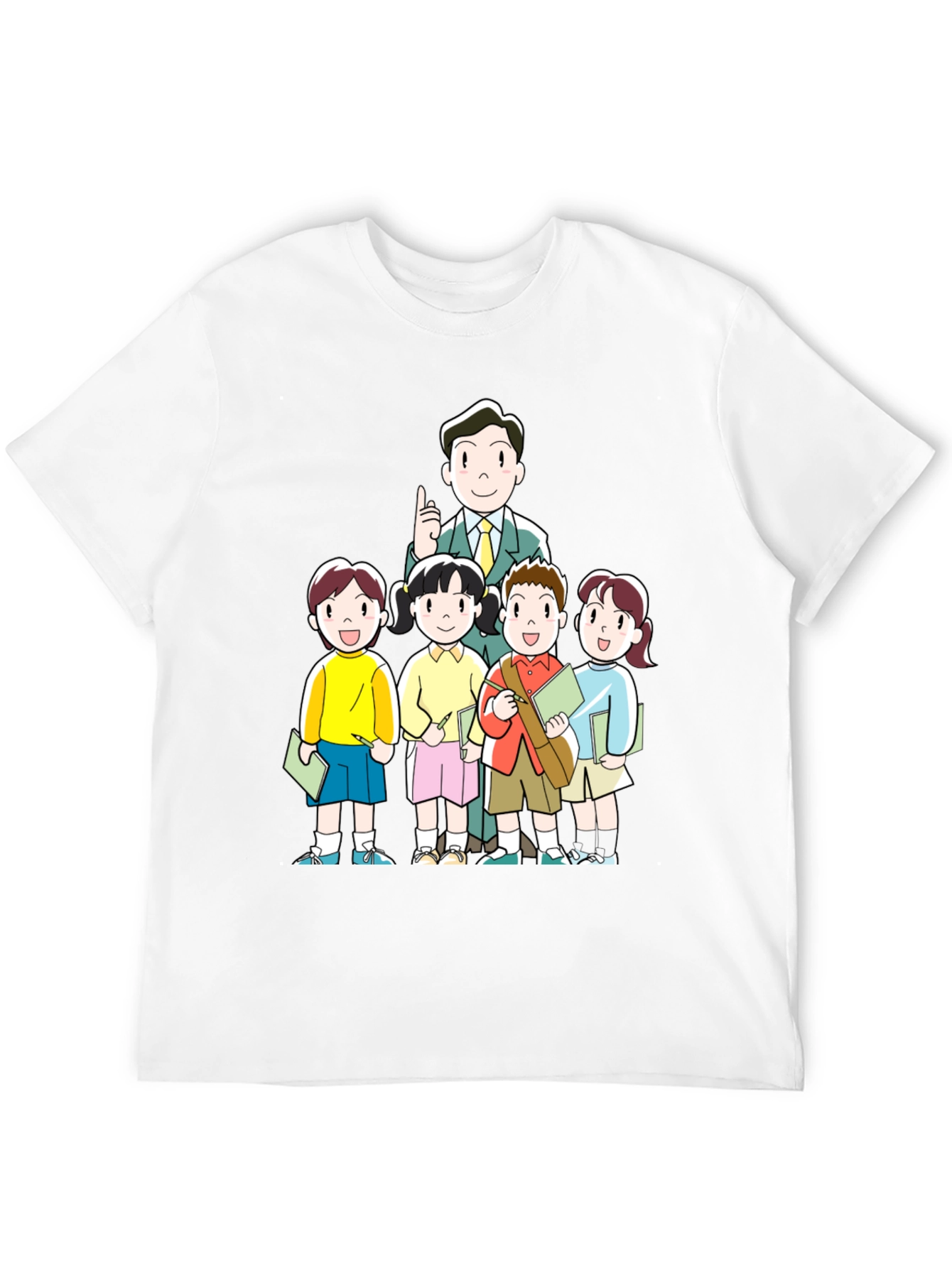 Black Teacher and Students Graphic Tee view 12