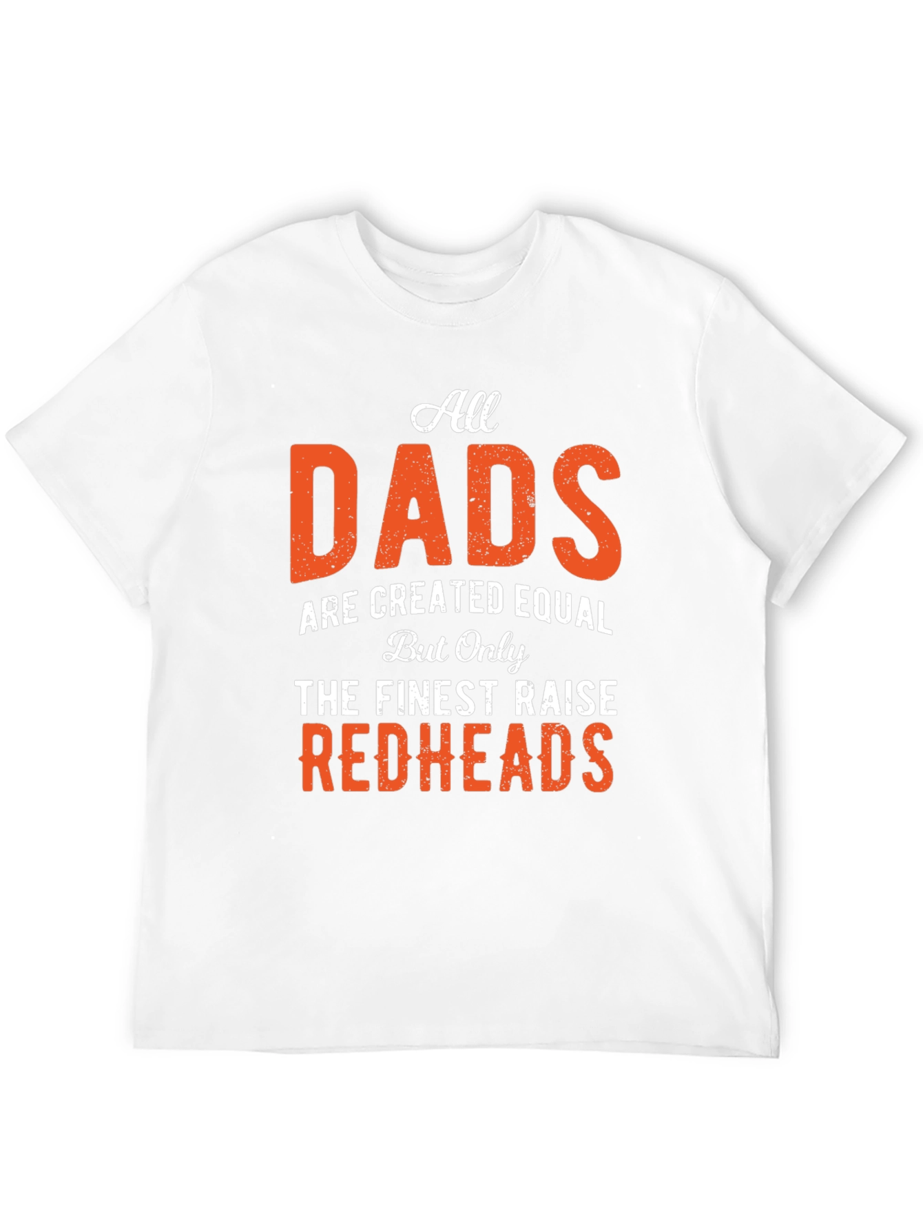 Black All Dads are Created Equal T-Shirt view 12