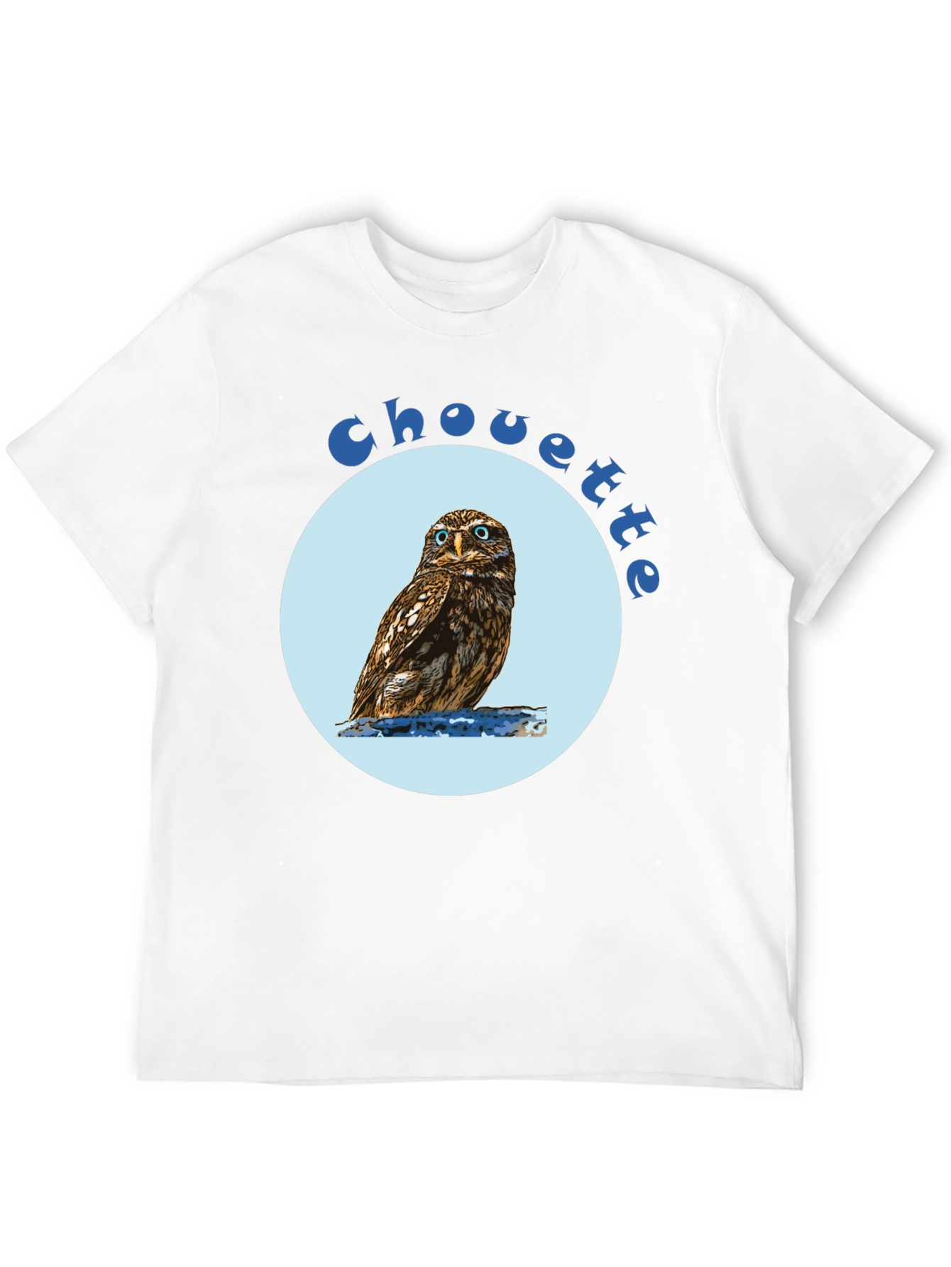 Black Chouette Owl Graphic Tee view 12