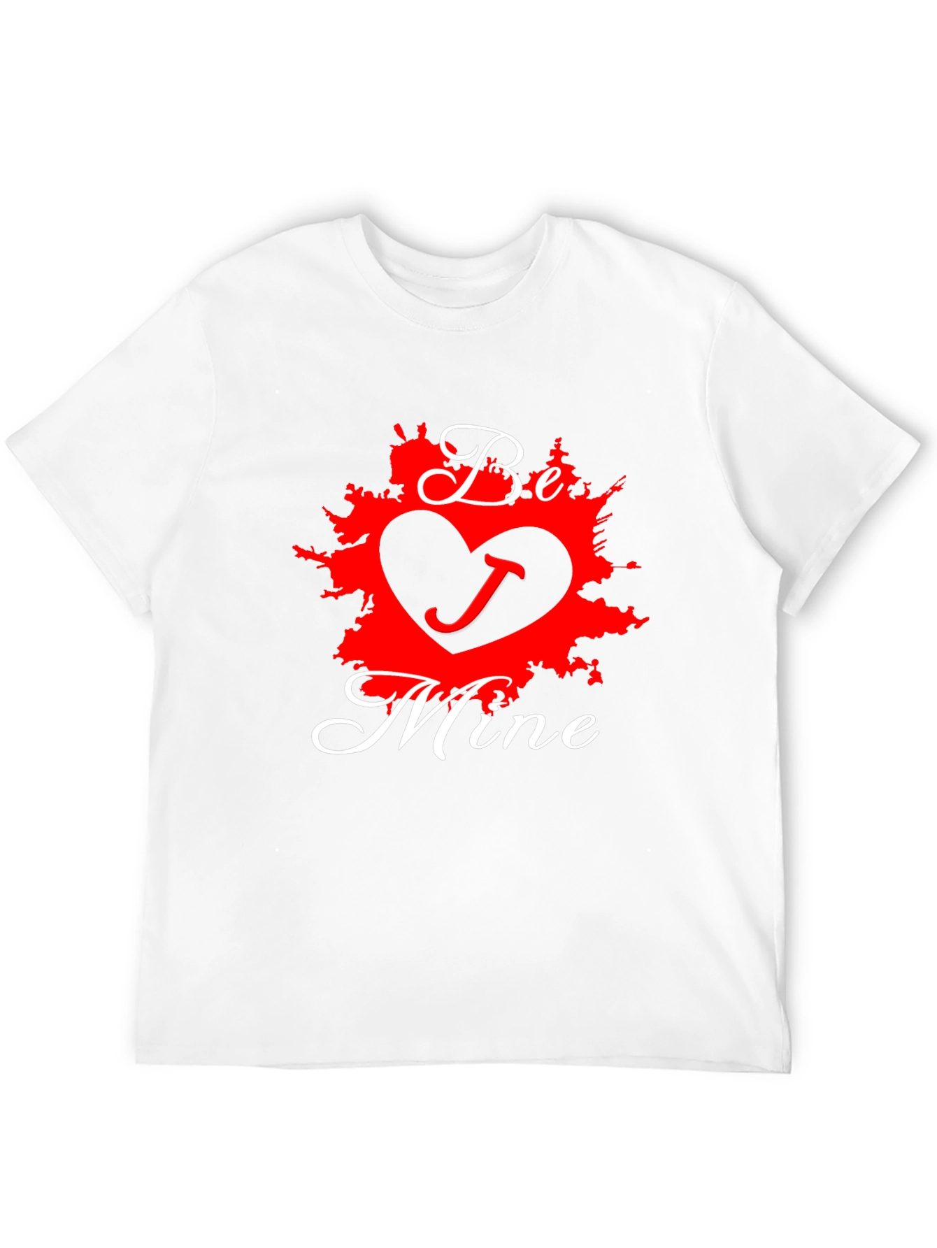 Black Be Mine Valentine's Day T-Shirt view 12