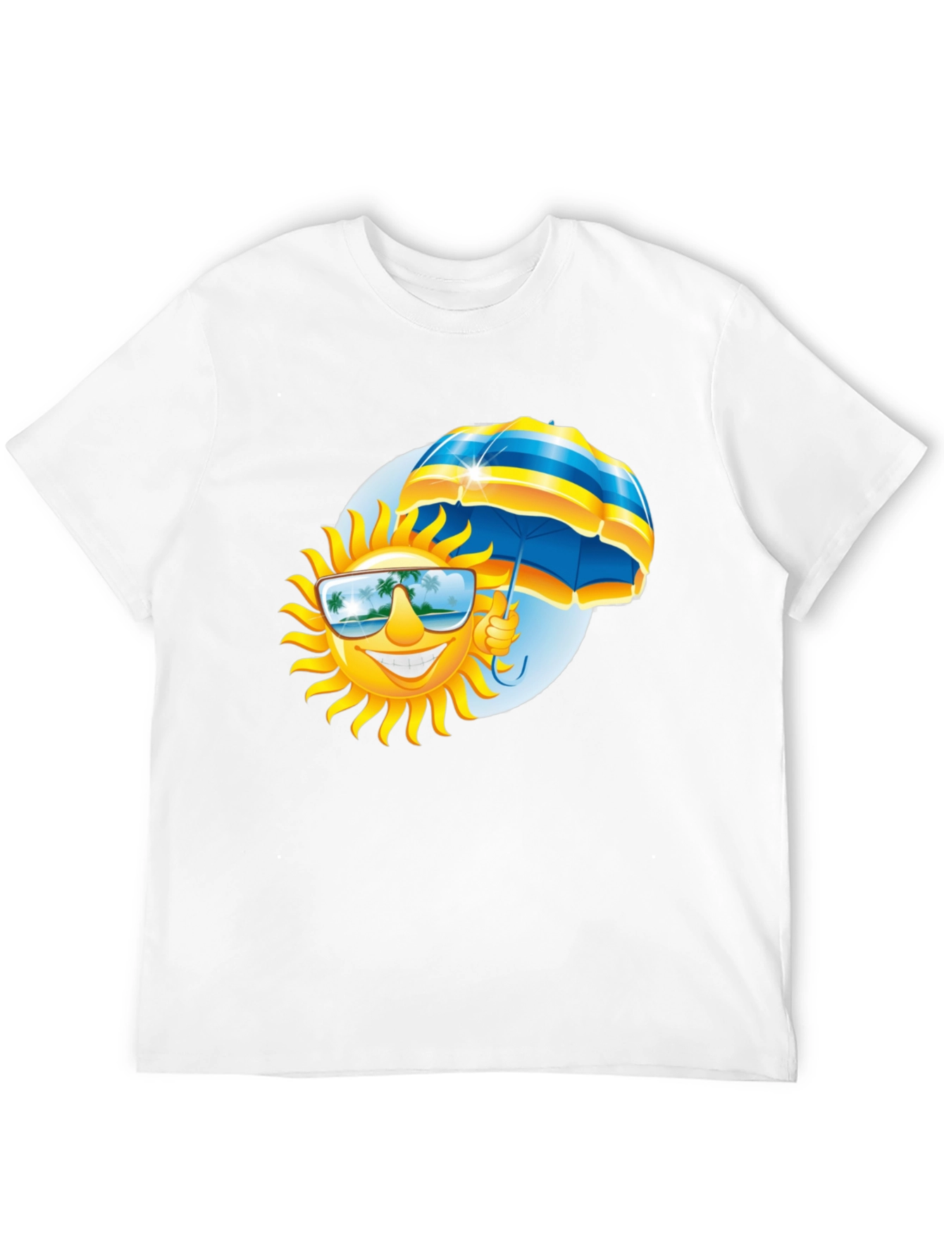 Black Summer Sun & Shade Graphic Tee - Black view 12