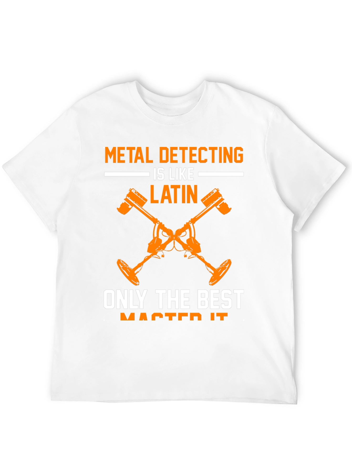Black Metal Detecting is Like Latin T-Shirt view 12