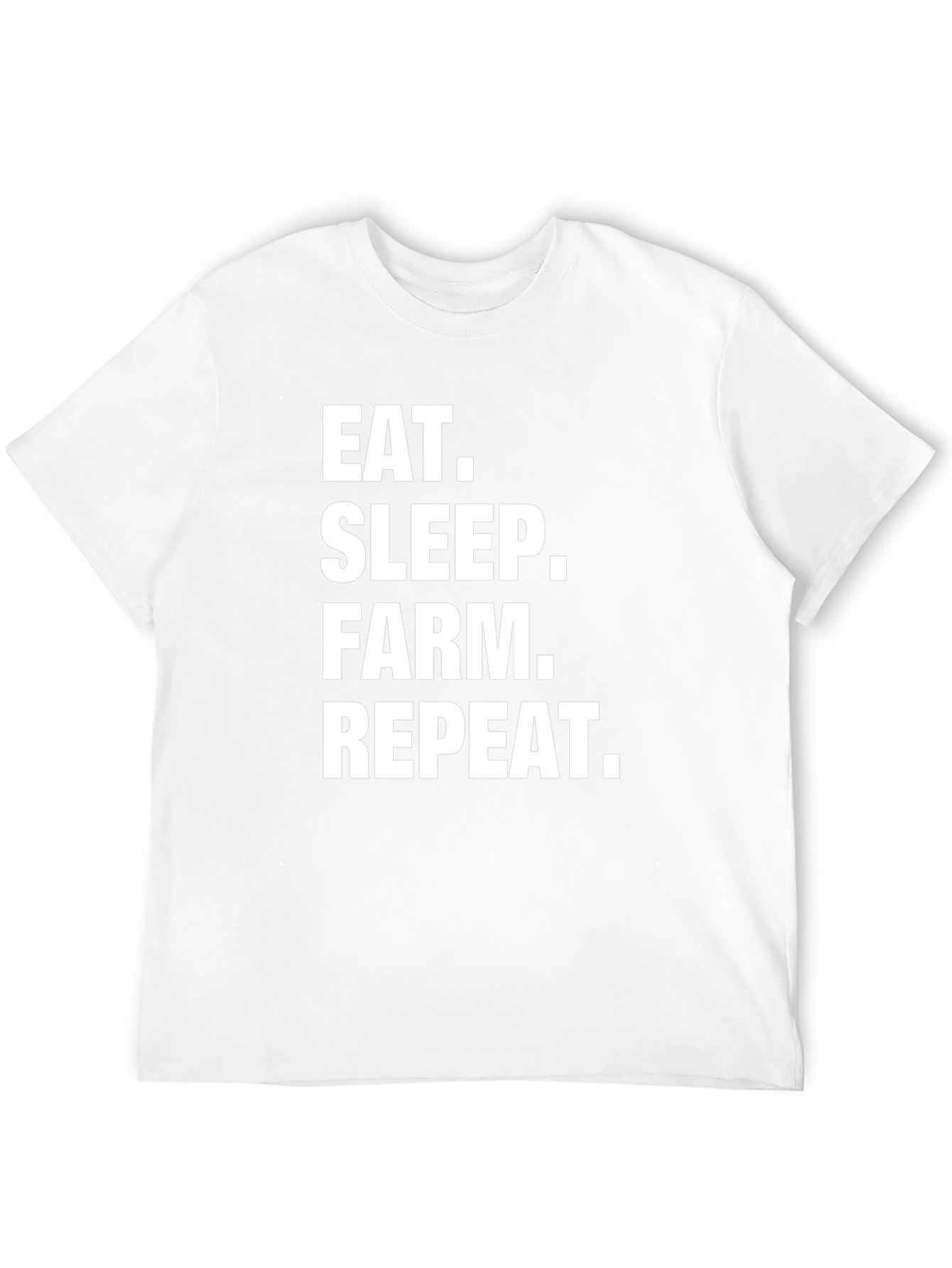 Black Eat Sleep Farm Repeat T-Shirt view 12