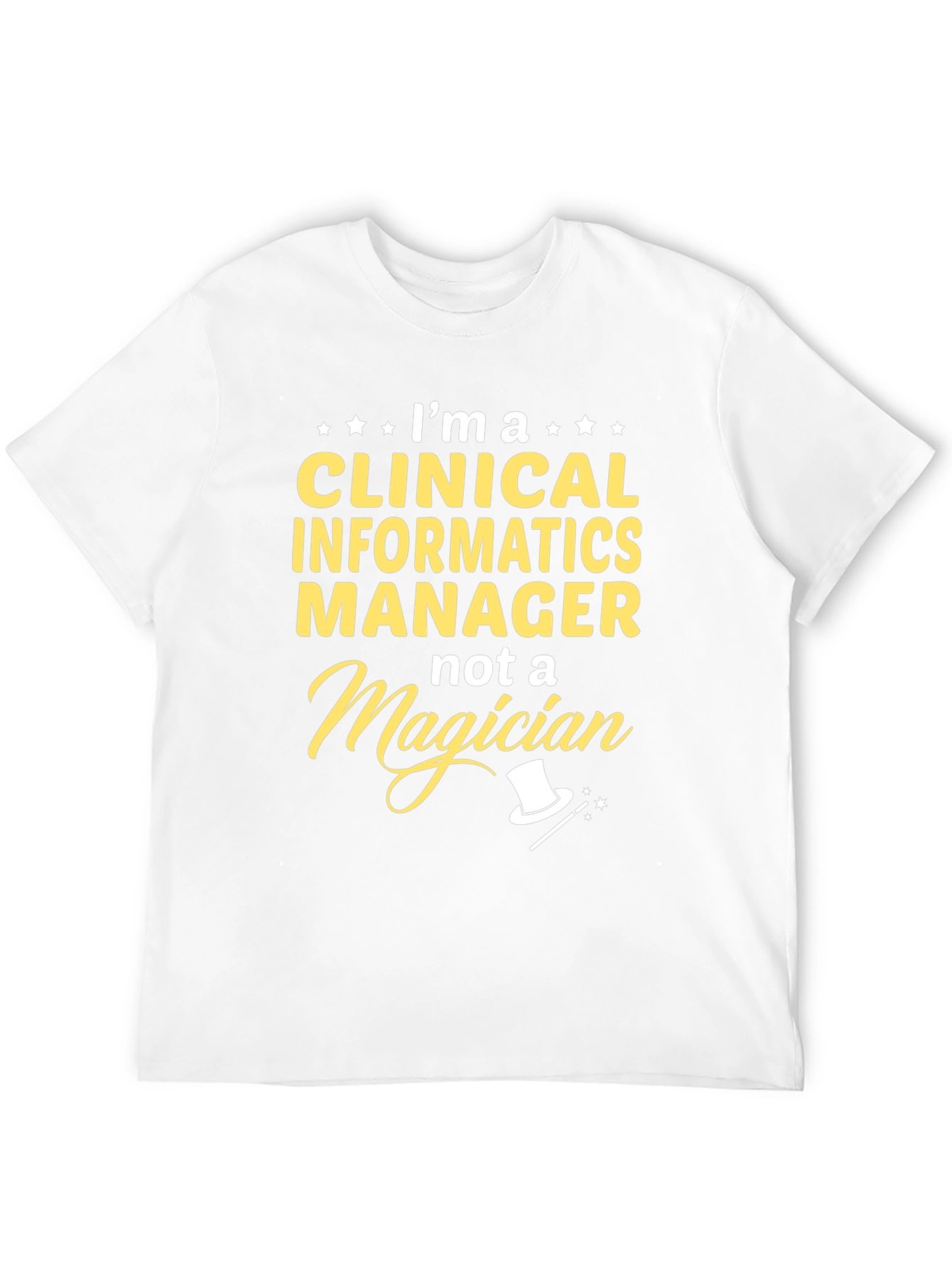 Black Clinical Informatics Manager Novelty T-Shirt view 12