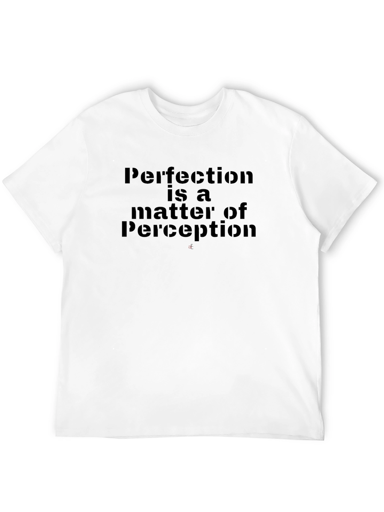 Black Perception T-Shirt - Matter of Perspective Tee view 12