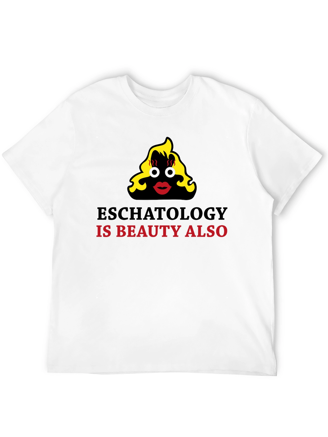Black Eschatology is Beauty Funny Graphic T-Shirt view 12