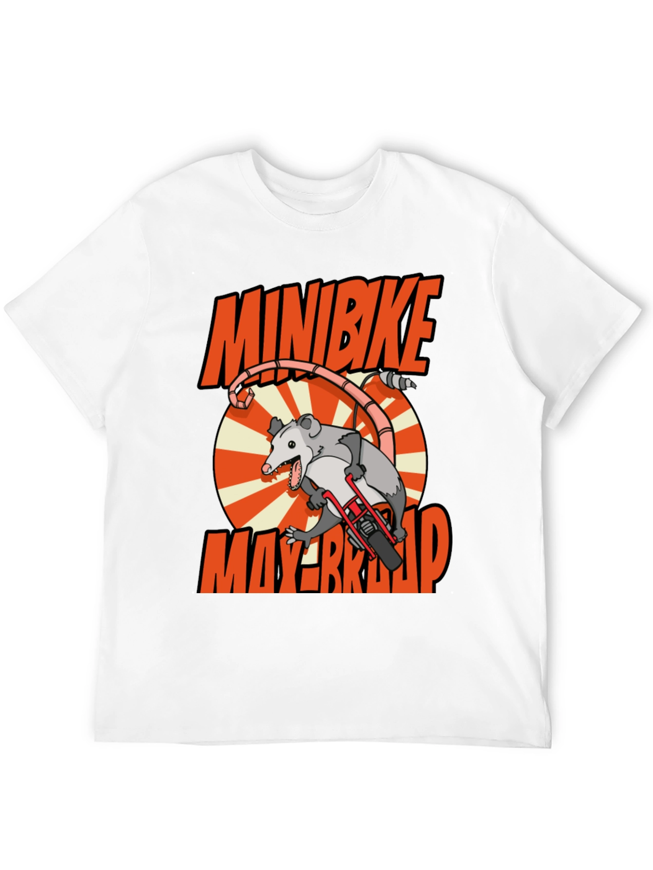 Black Minibike Mayhem Graphic Tee view 12