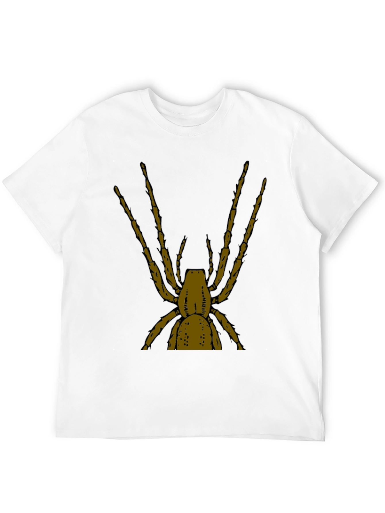 Black Spider Graphic Tee - Black Cotton Blend view 12