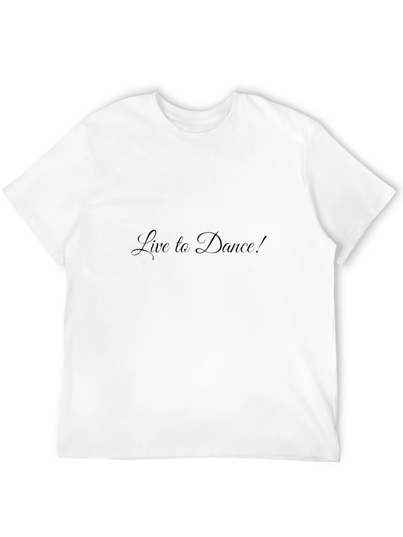 Black Live to Dance T-Shirt - Trendy Graphic Tee view 12