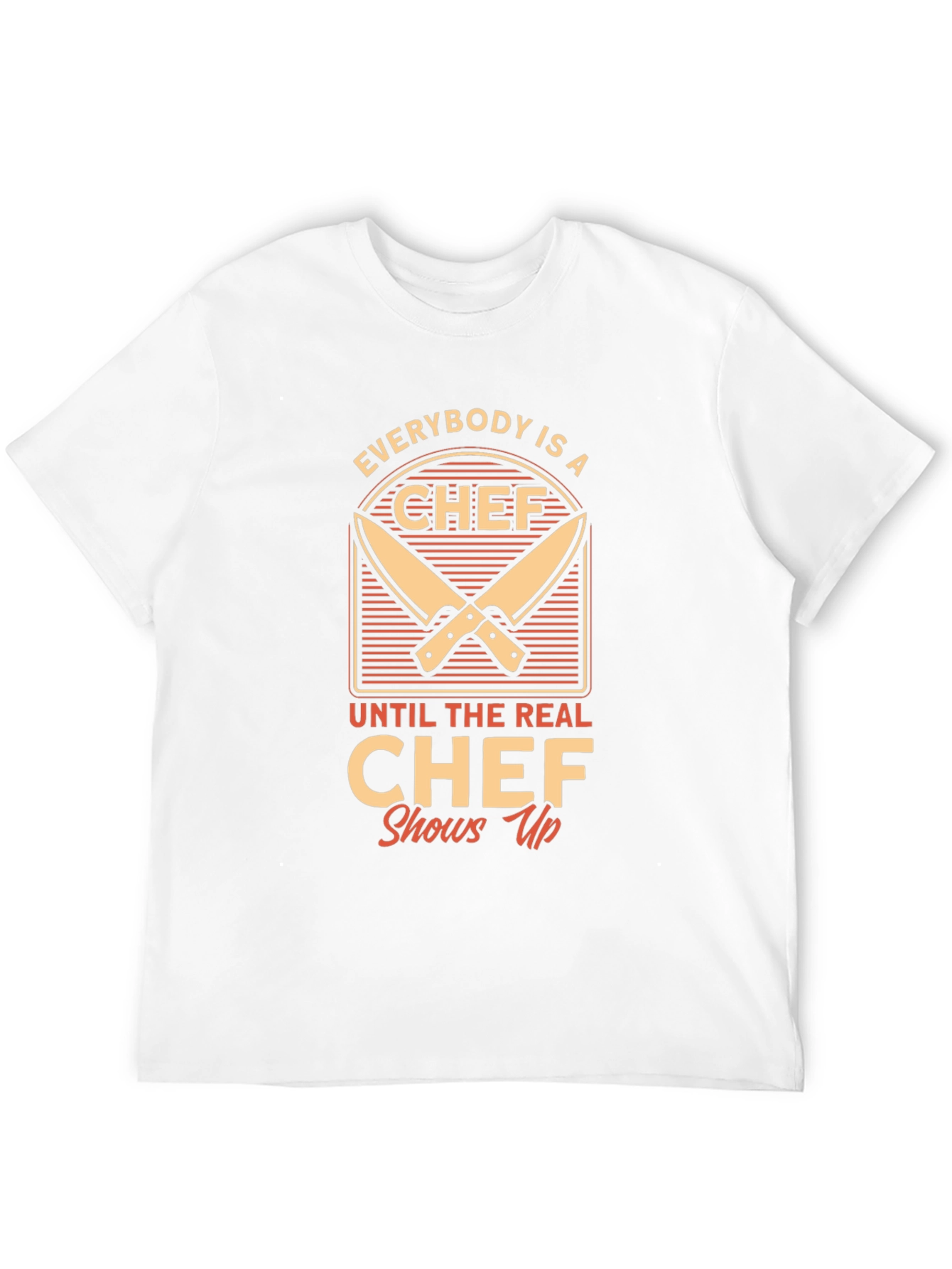 Black Everybody Is A Chef T-Shirt view 12