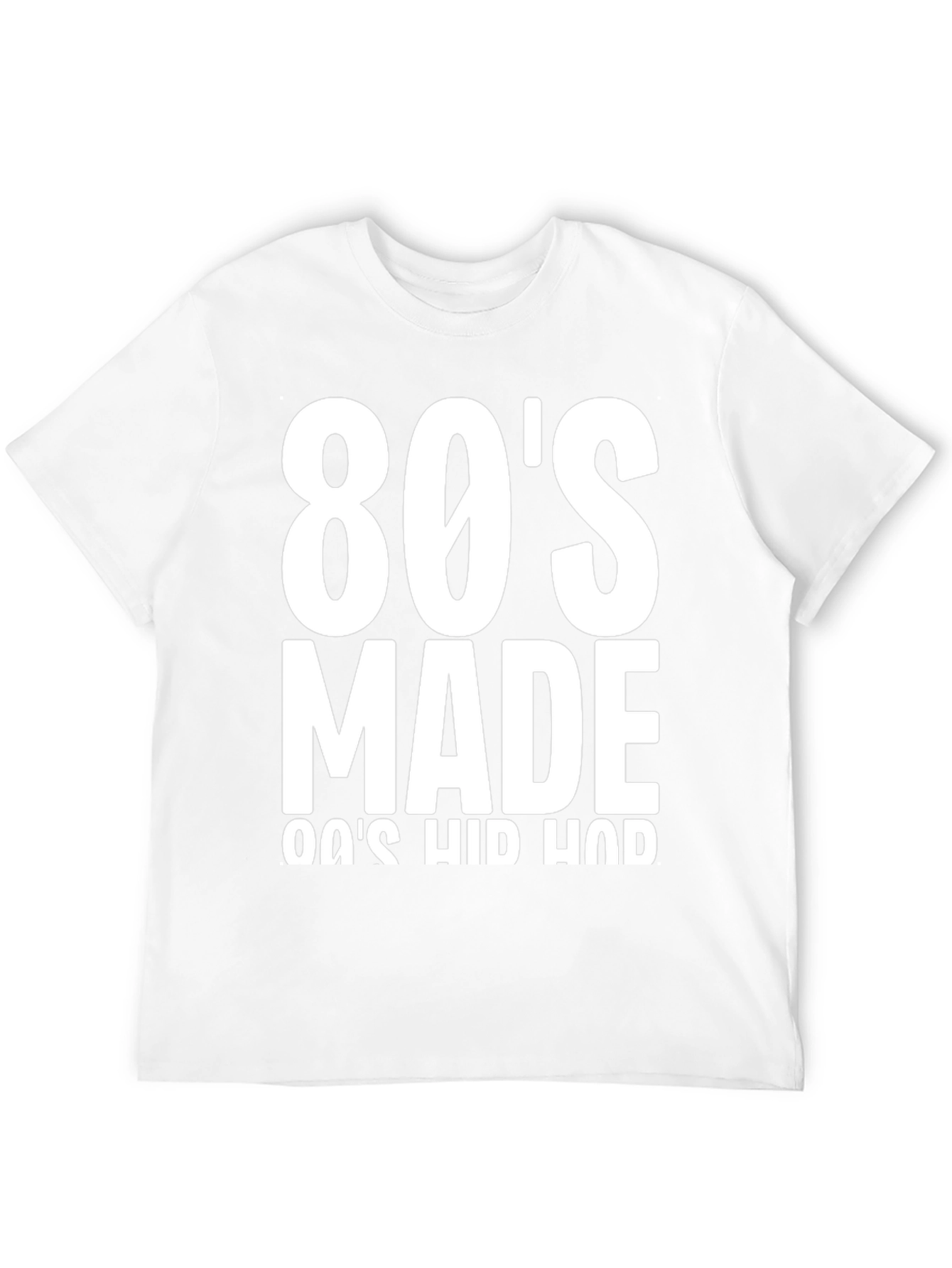 Black 80's Made 80's Hip Hop T-Shirt view 12