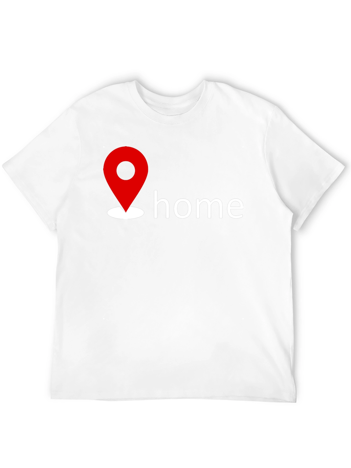 Black Home is Where the Heart Is T-Shirt view 12