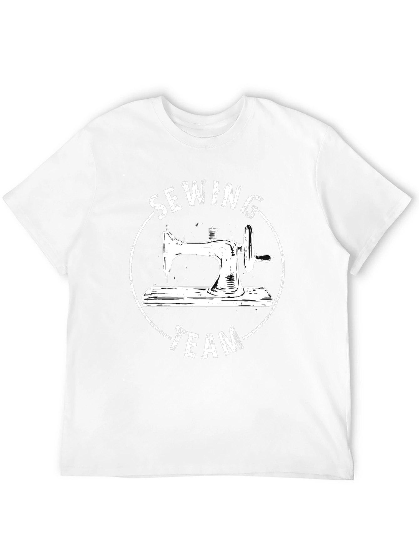 Black Sewing Team T-Shirt view 12