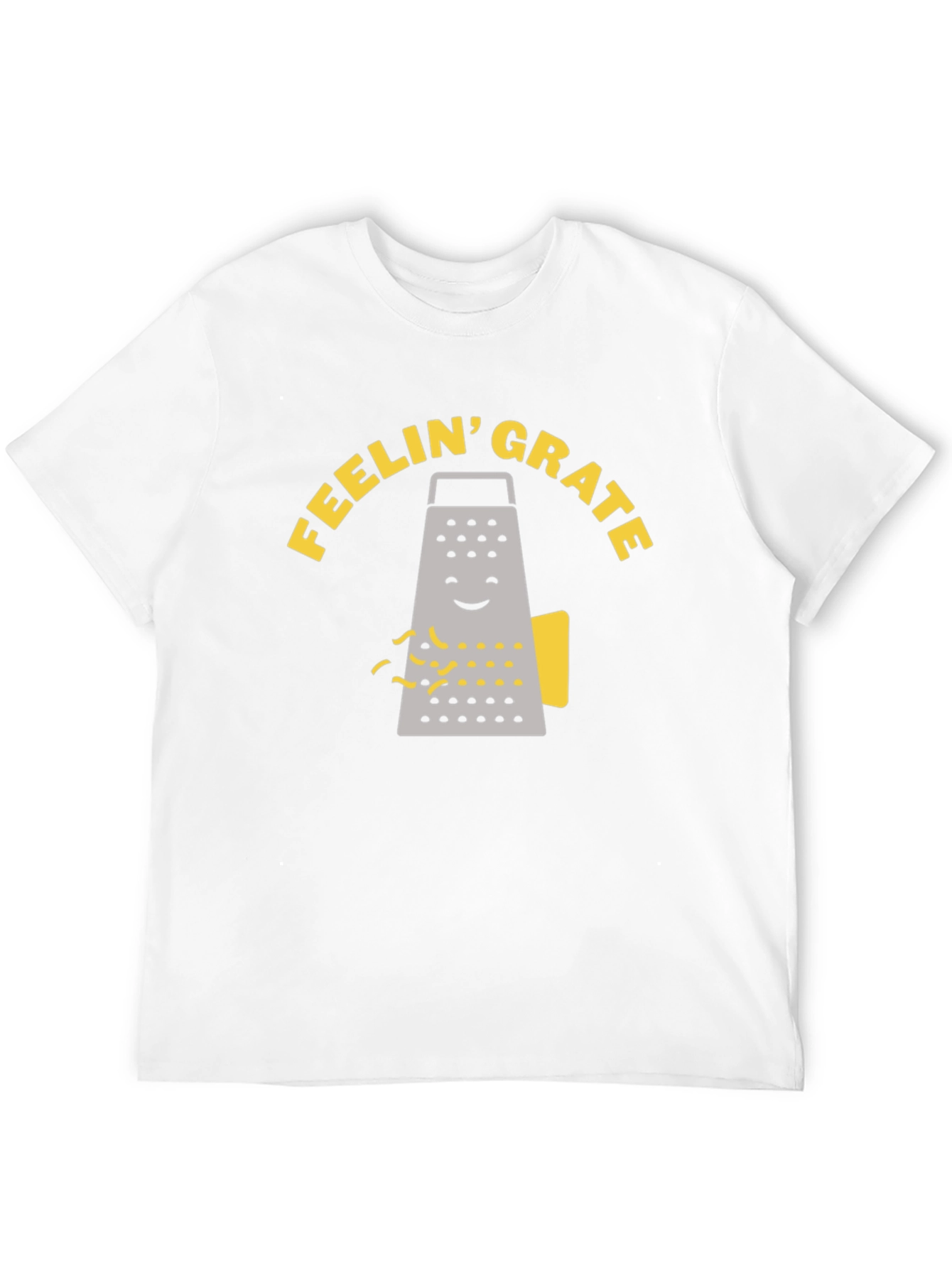 Black Feelin' Grate T-Shirt - Funny Grater Graphic Tee view 12