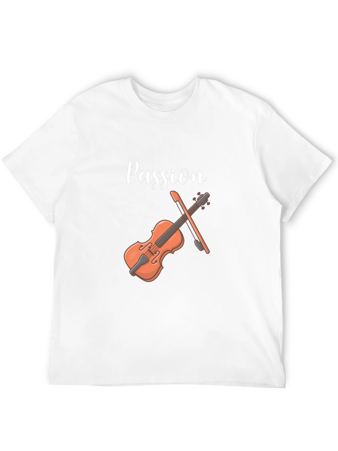 Black Passion Violin Graphic Tee view 12