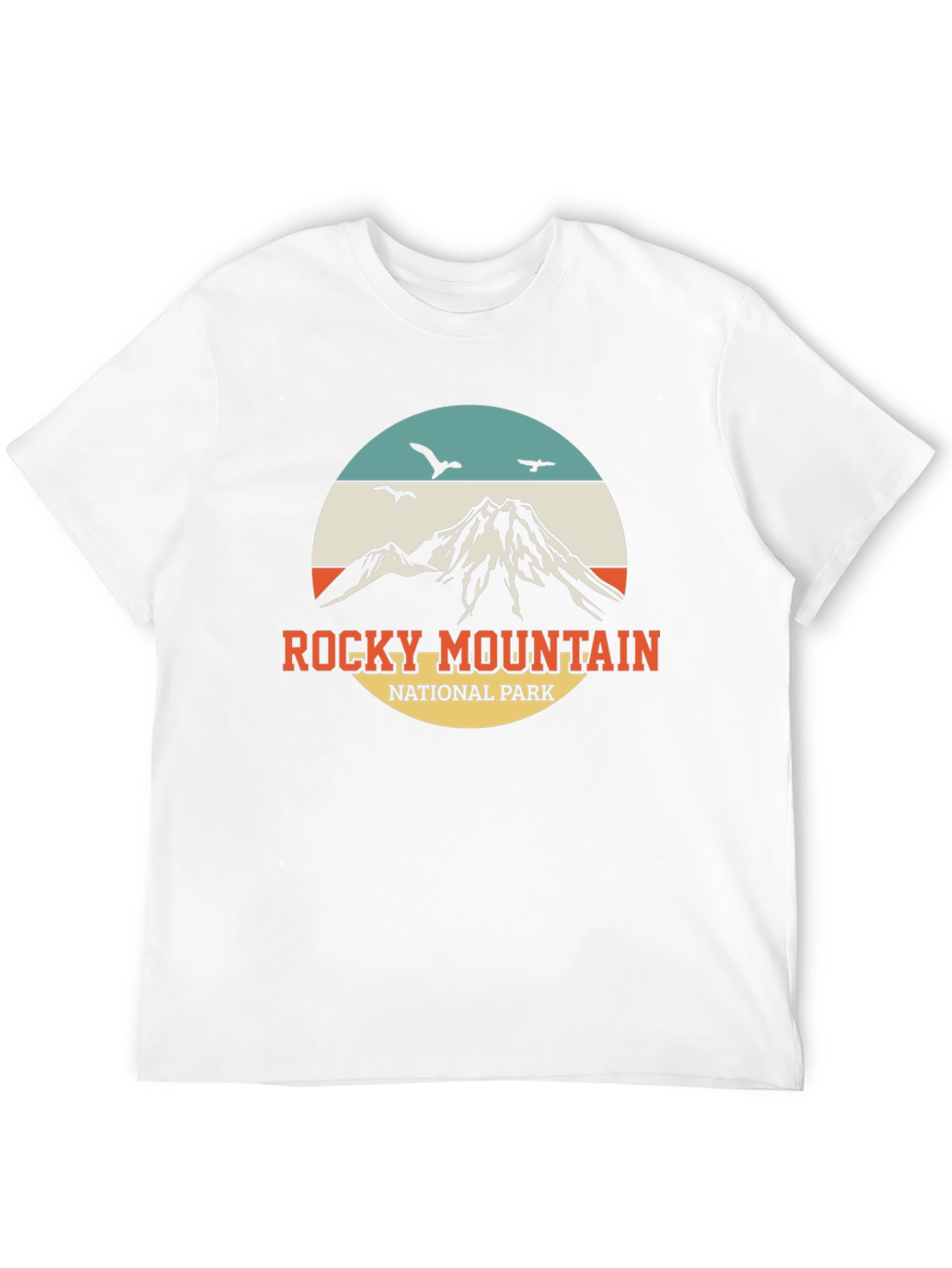 Black Rocky Mountain National Park Graphic T-Shirt view 12