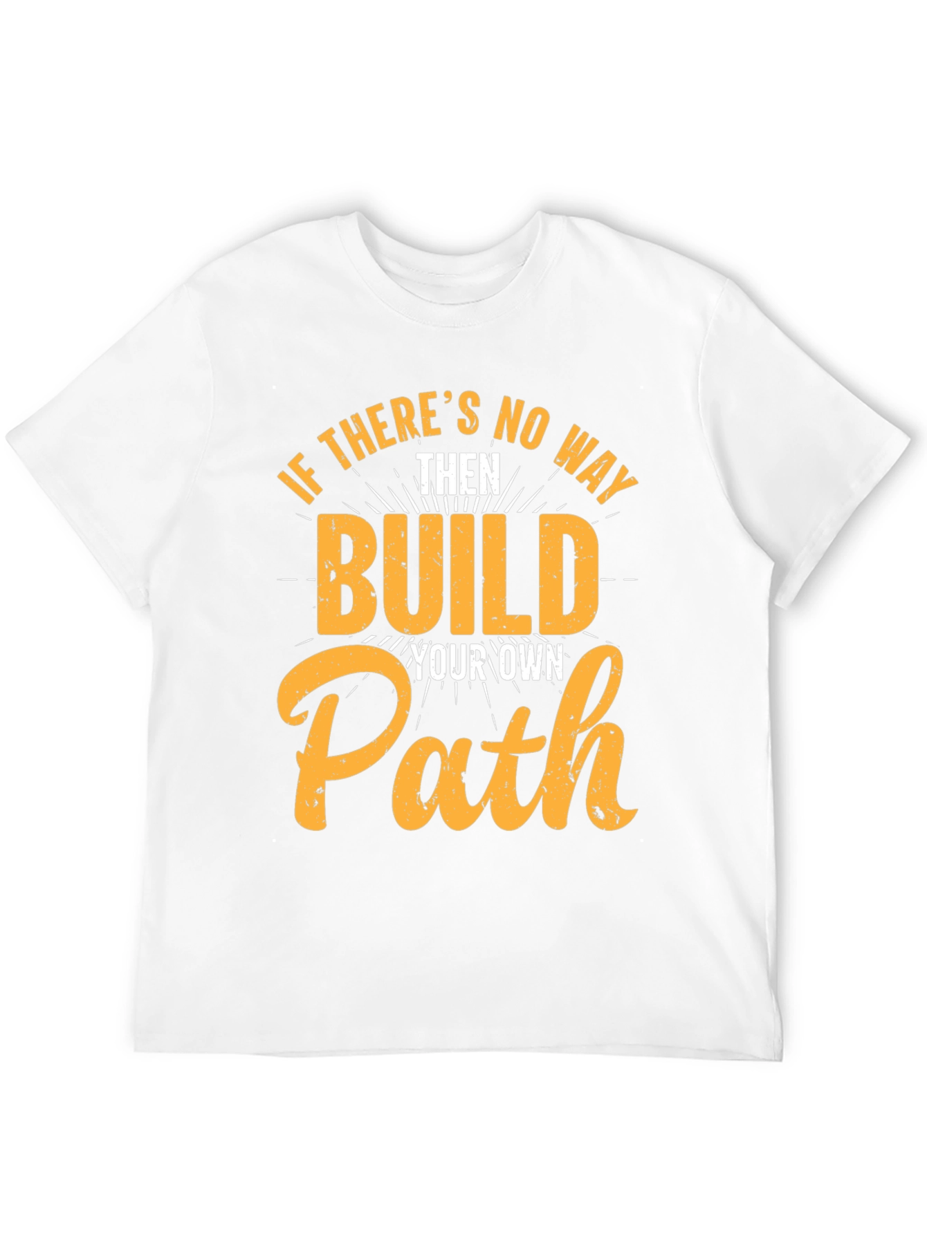 Black Build Your Own Path Graphic Tee view 12