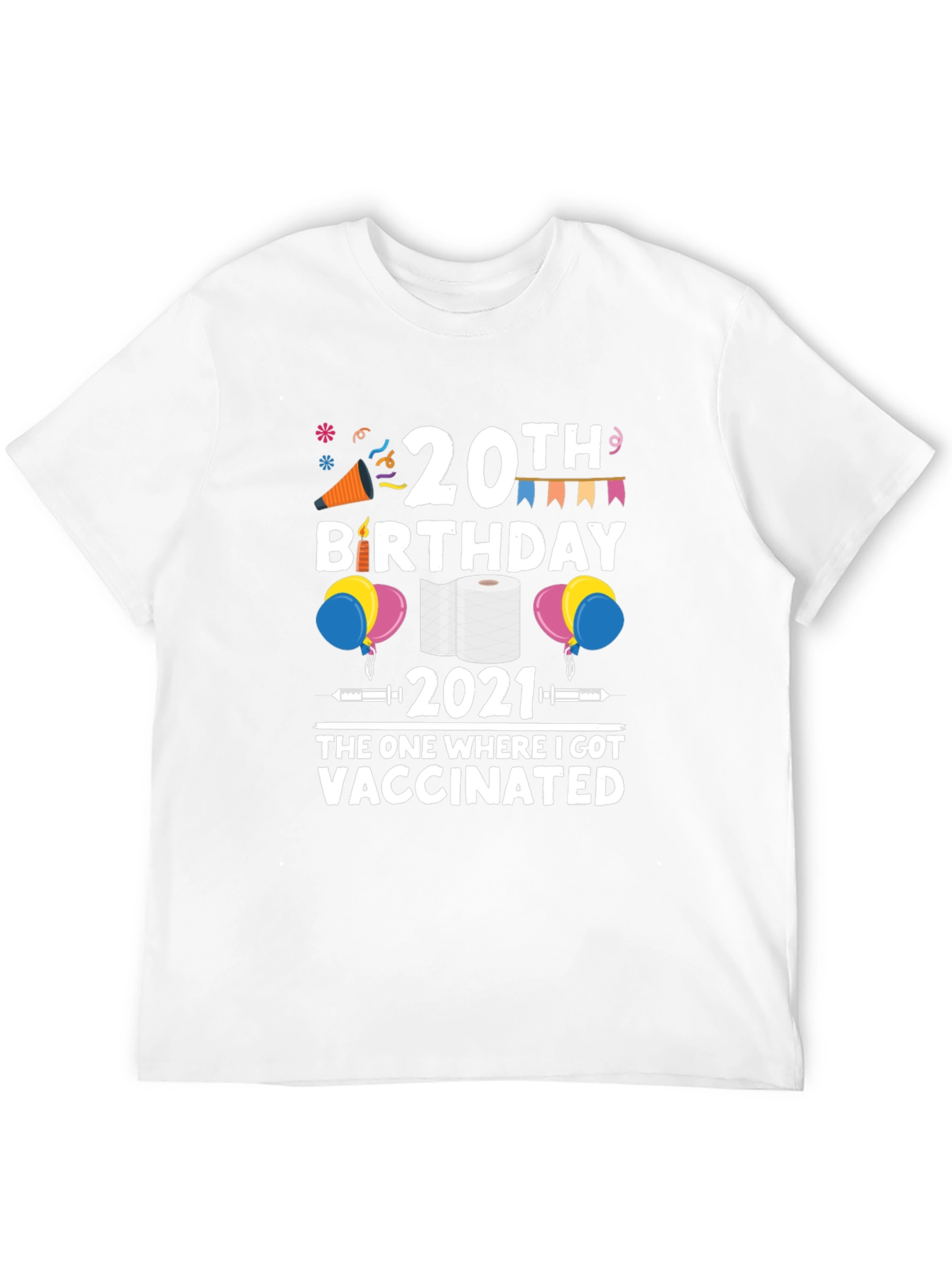 20th Birthday Vaccinated T-Shirt - 12