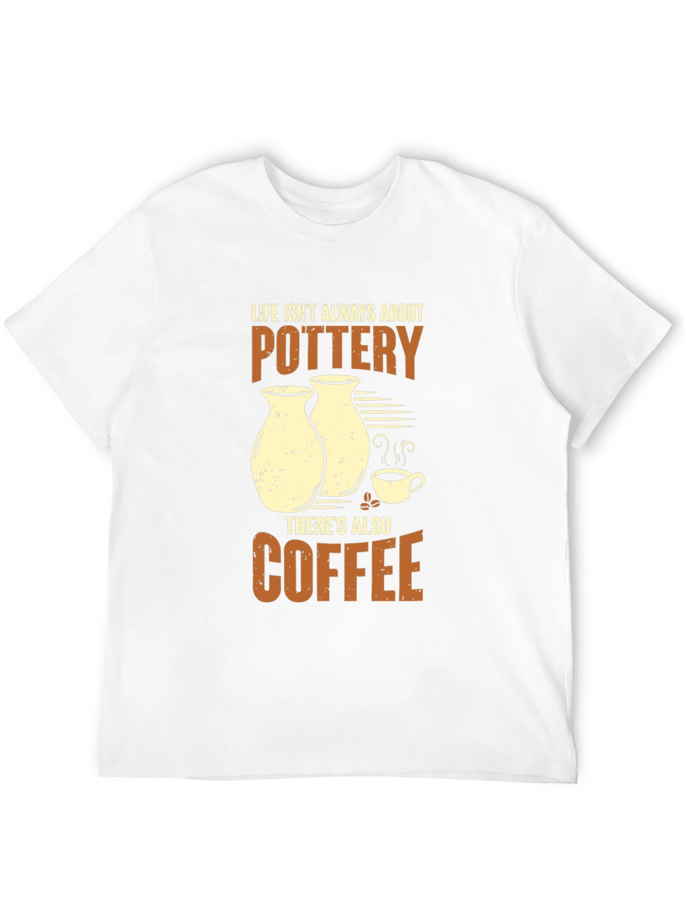 Black Pottery & Coffee Graphic Tee - Hobbyist Apparel view 12
