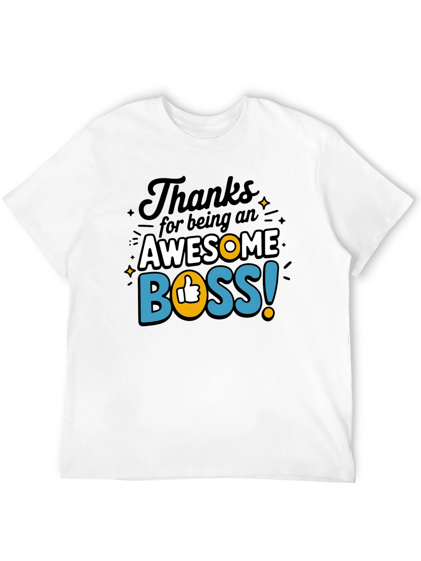 Black Awesome Boss T-Shirt - Perfect Gift Idea! view 12