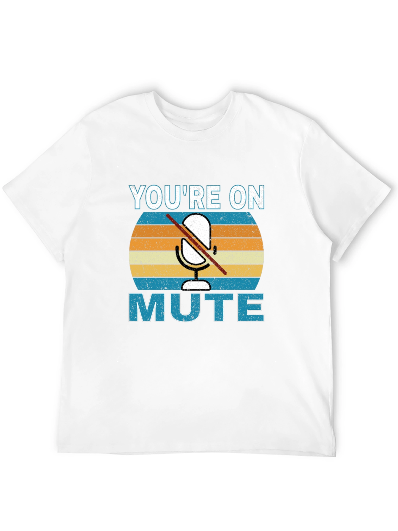 Black You're On Mute Graphic T-Shirt view 12