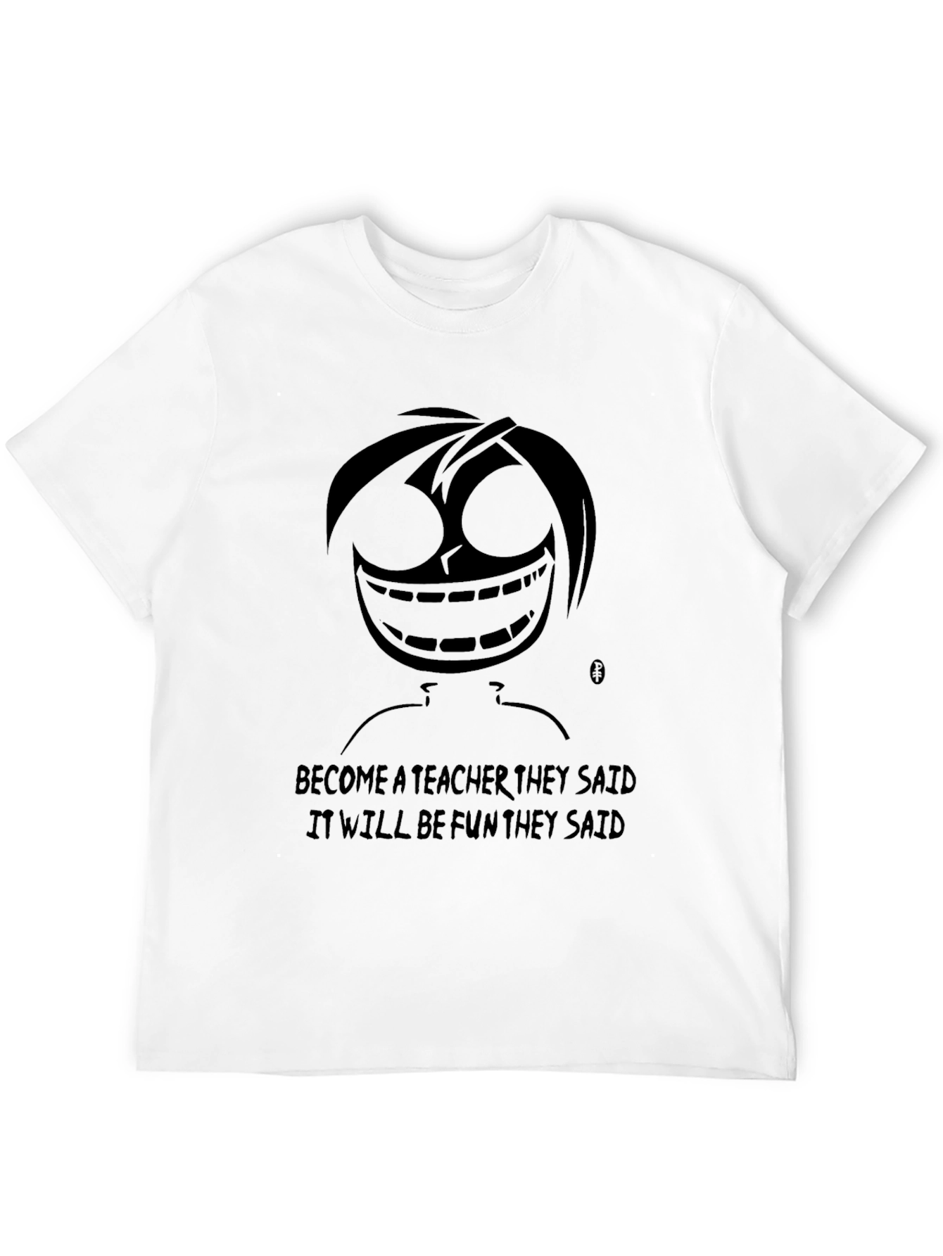 Black Teacher Life Humor T-Shirt - Dark Graphic Tee view 12