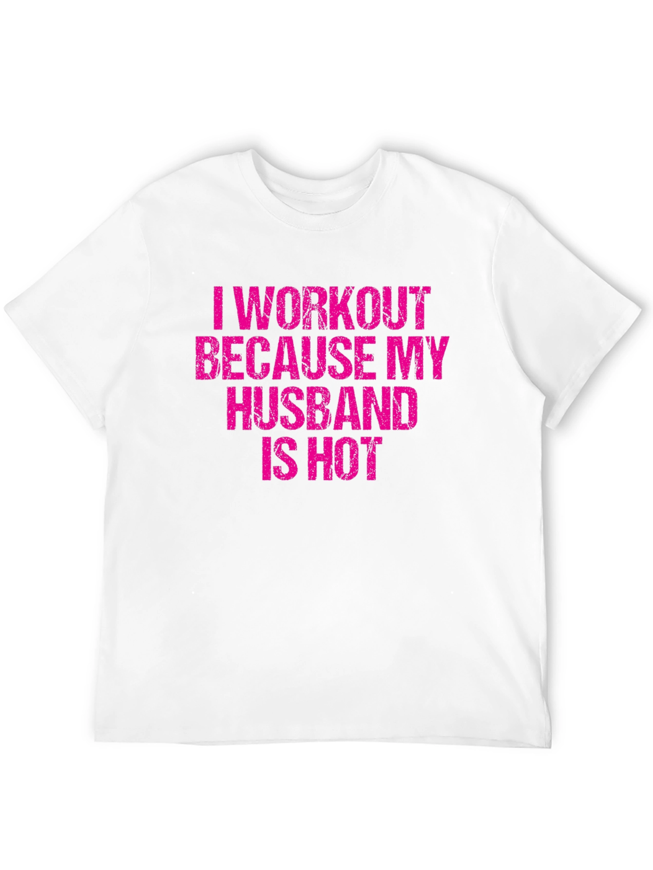 Black Funny Workout Husband Graphic T-Shirt view 12
