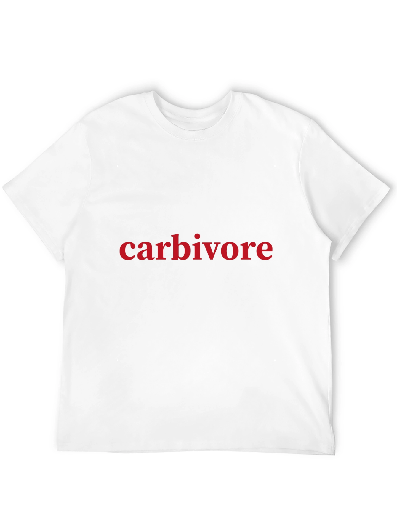 Black Carbivore T-Shirt - Humorous Foodie Tee view 12