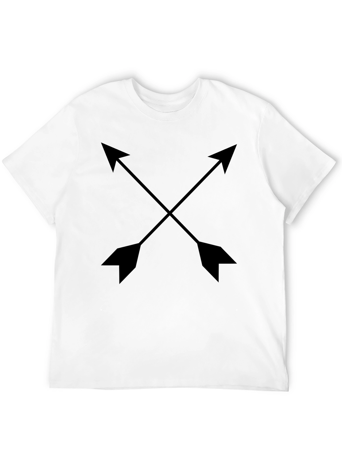 Black Arrow Graphic Black T-Shirt view 12