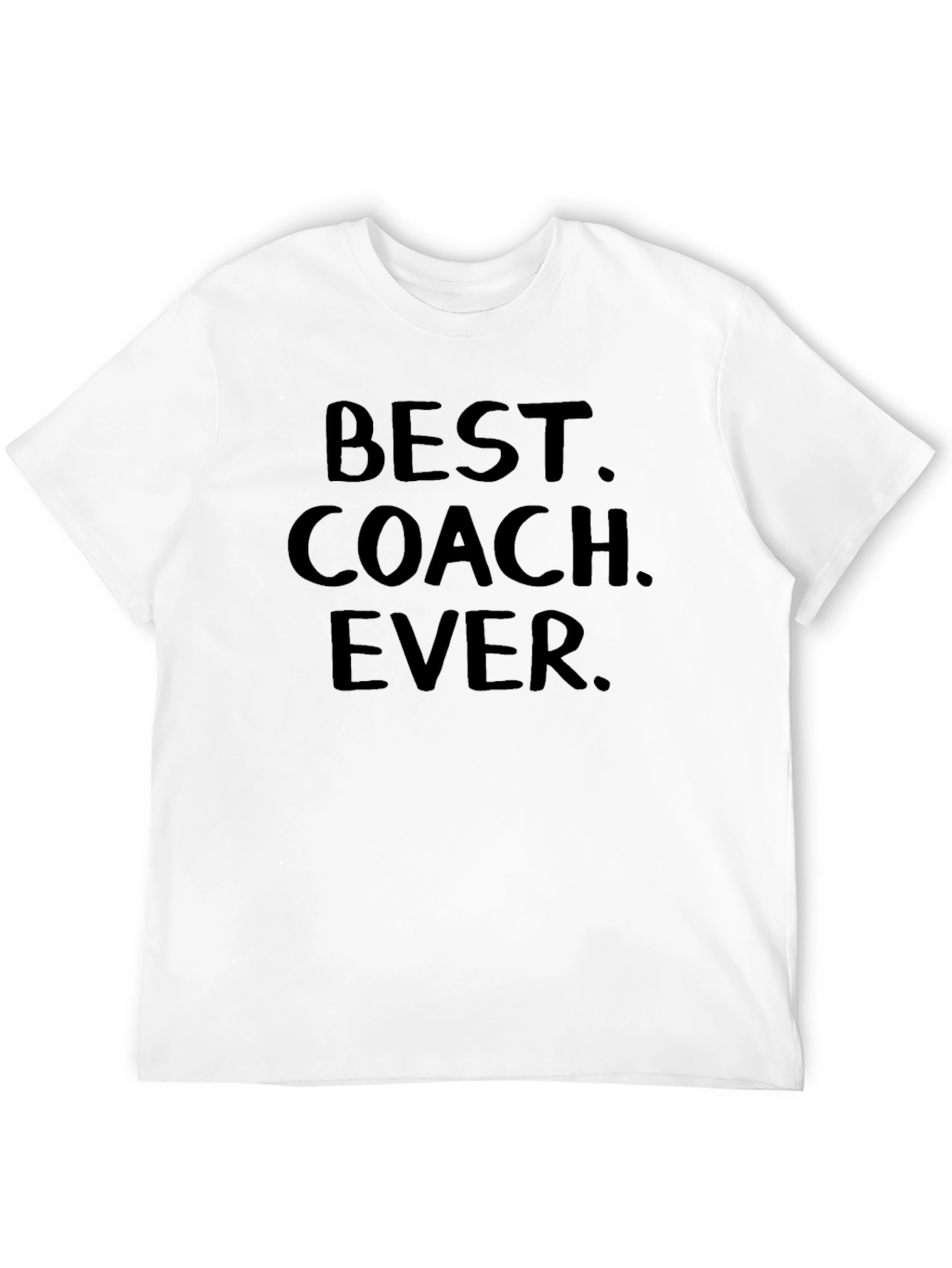 Black Best Coach Ever Graphic Tee view 12